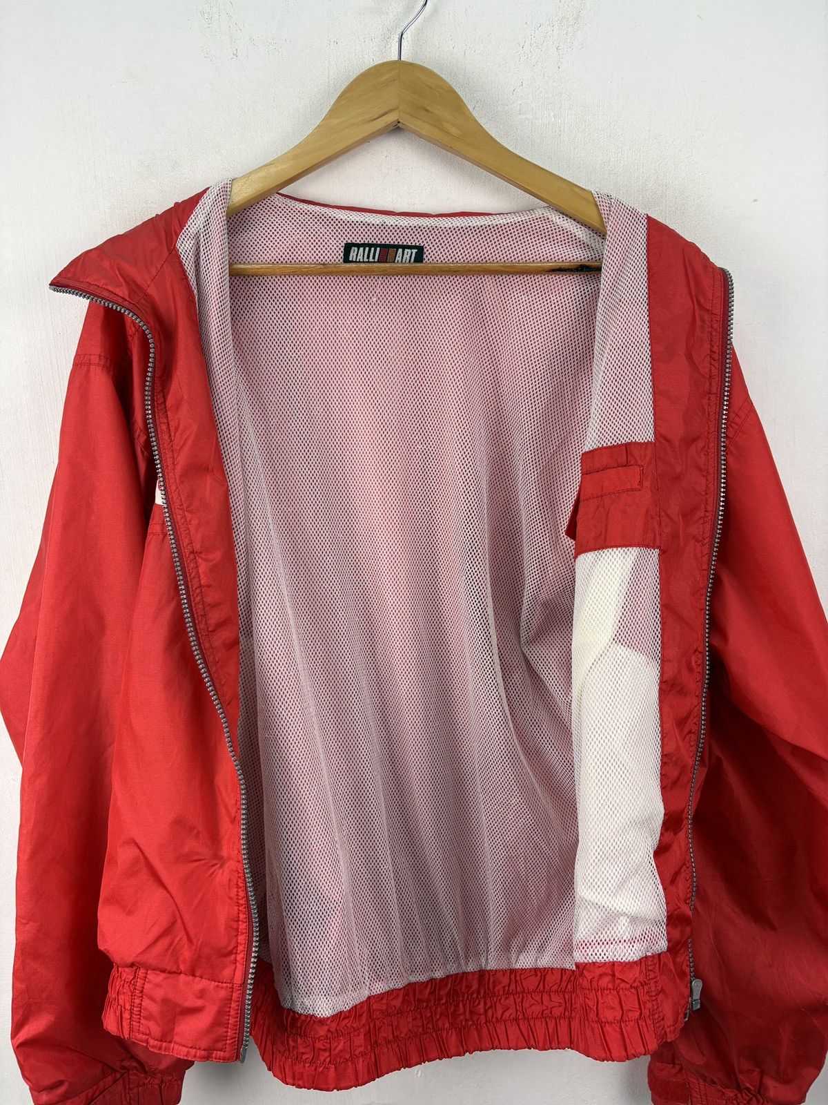Sports Specialties × Vintage Vintage Misubishi Ralli Art Nylon Jacket JDM Motorsport Size US XL / EU 56 / 4 - 5 Thumbnail