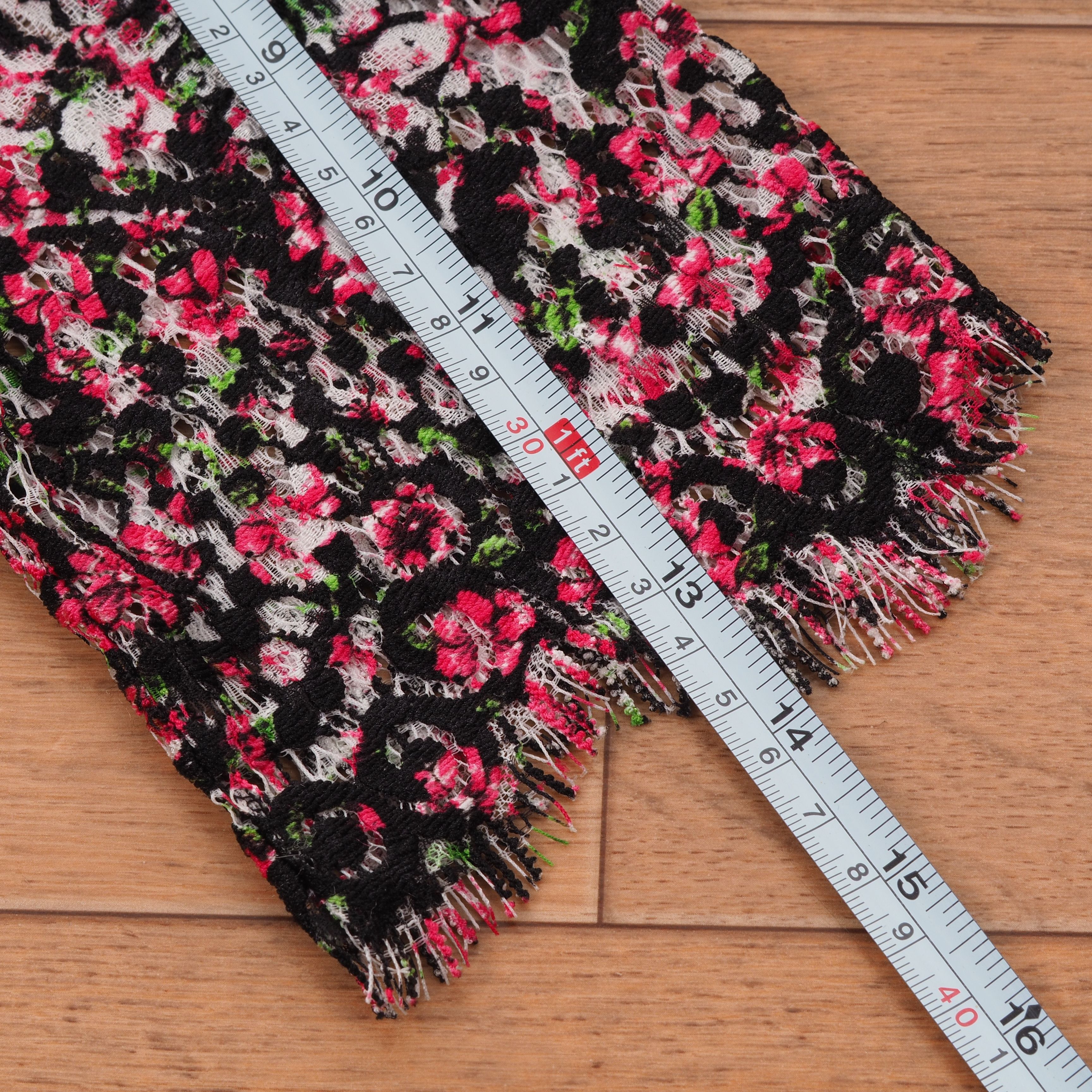 The Kooples The Kooples Multicolor Floral Knee Length Sheer Knit Dress Size M / US 6-8 / IT 42-44 - 8 Thumbnail