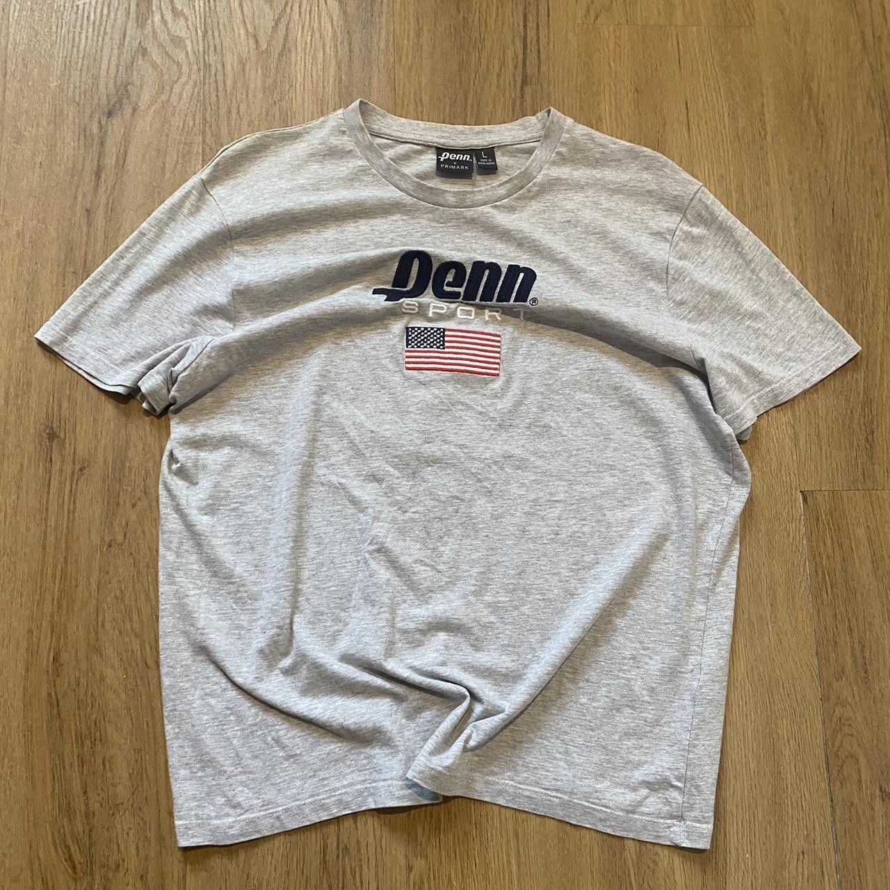 Penn Grey vintage Penn Boxy Emboidered USA logo t-shirt Size US L / EU 52-54 / 3 - 1 Thumbnail