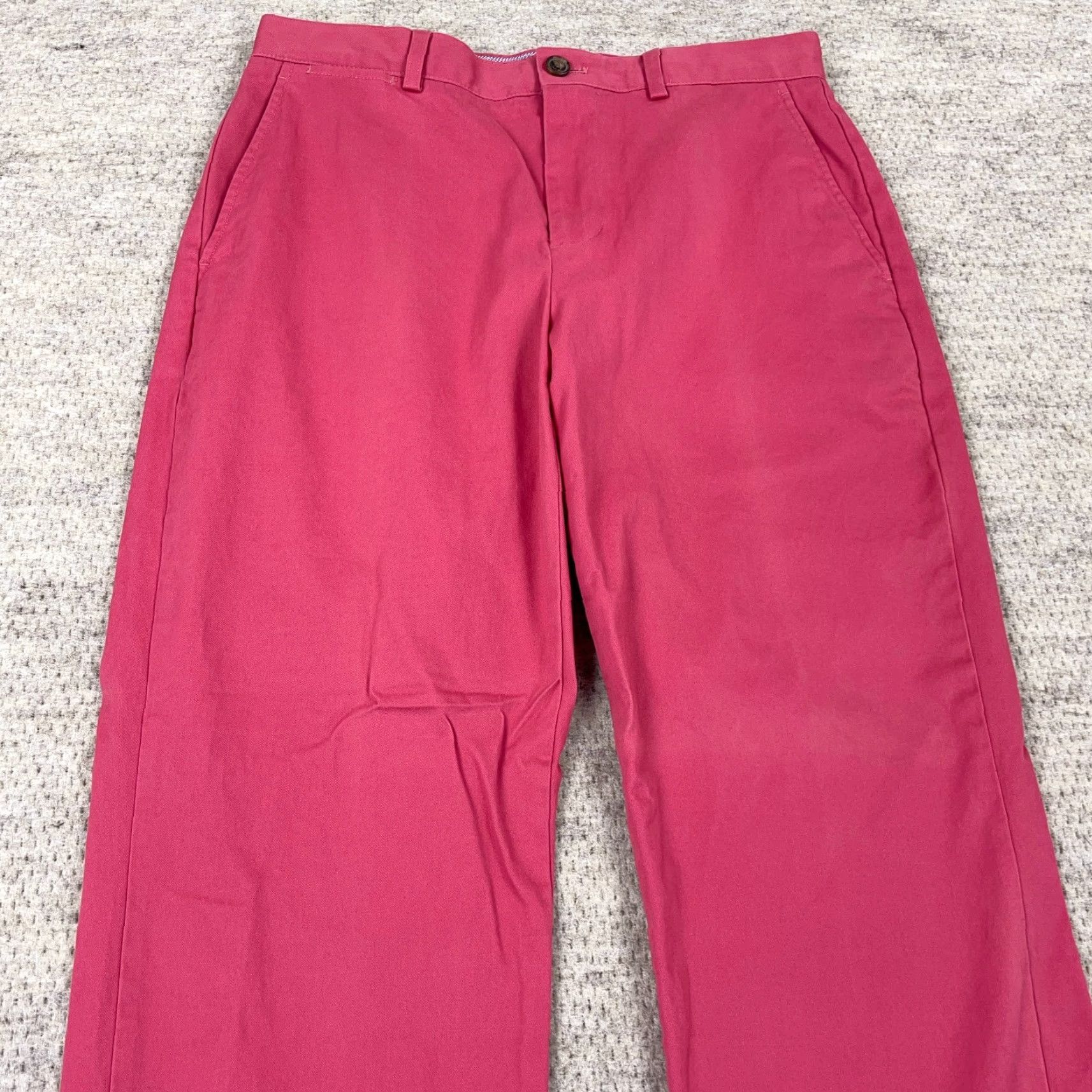 Brooks Brothers Brooks Brothers Clark Pants Men 32x30 Pink Twill Chino Slacks Preppy Golf Dress Time Size US 32 / EU 48 - 5 Thumbnail