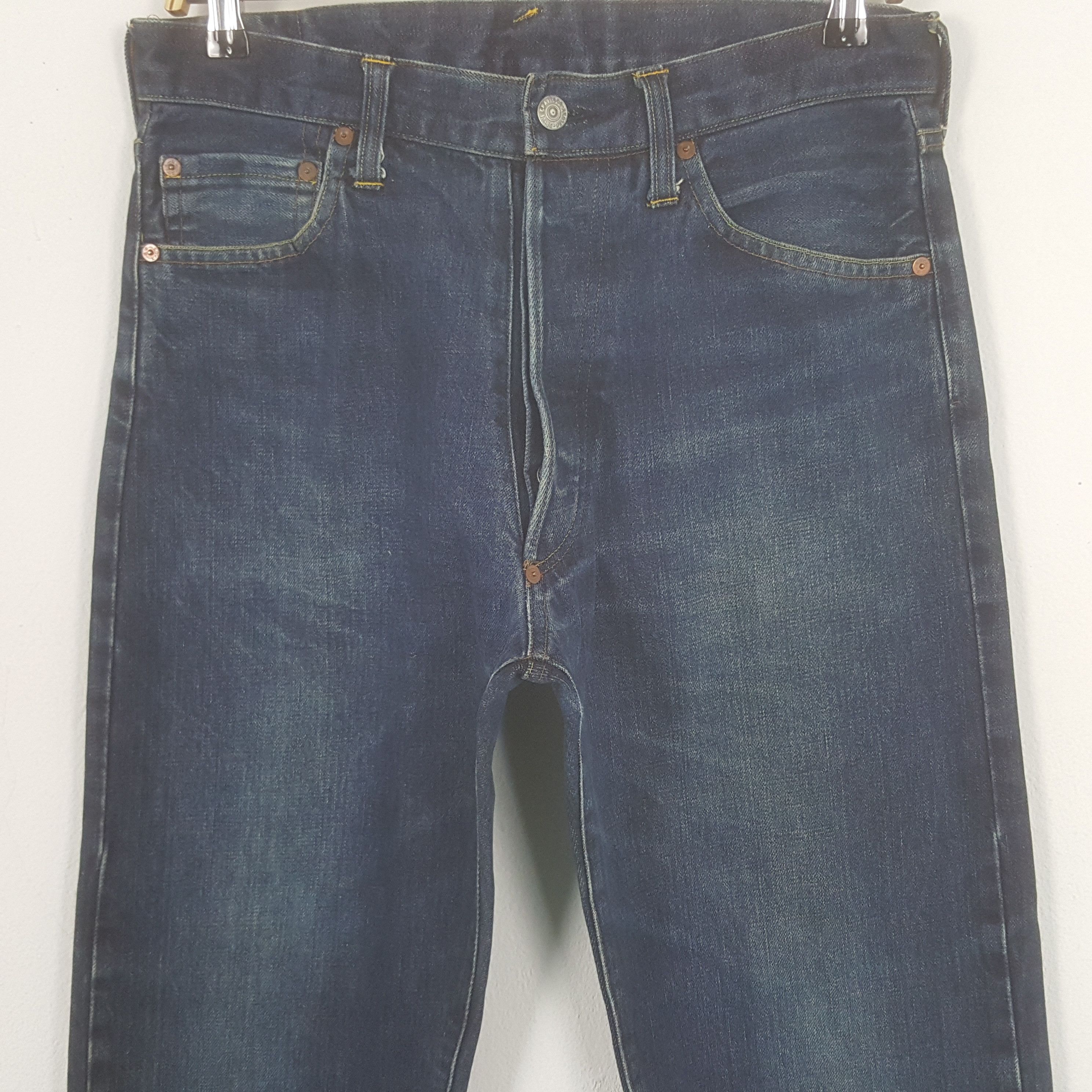Evisu × Japanese Brand Vintage Evisu Japan Custom Daicock Art Denim Jeans Size US 31 - 5 Thumbnail