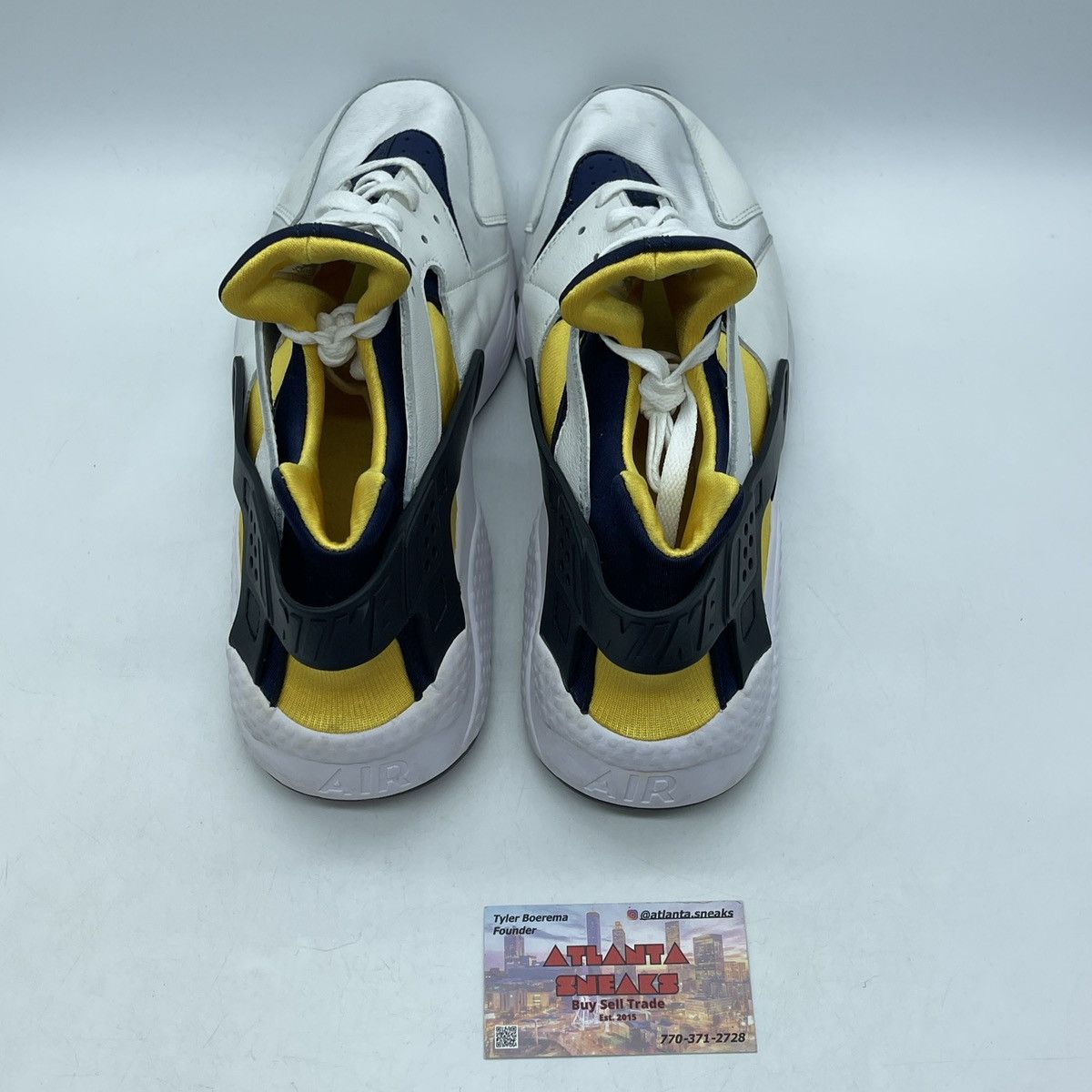 Nike Air huarache Michigan Size US 13 / EU 46 - 6 Thumbnail