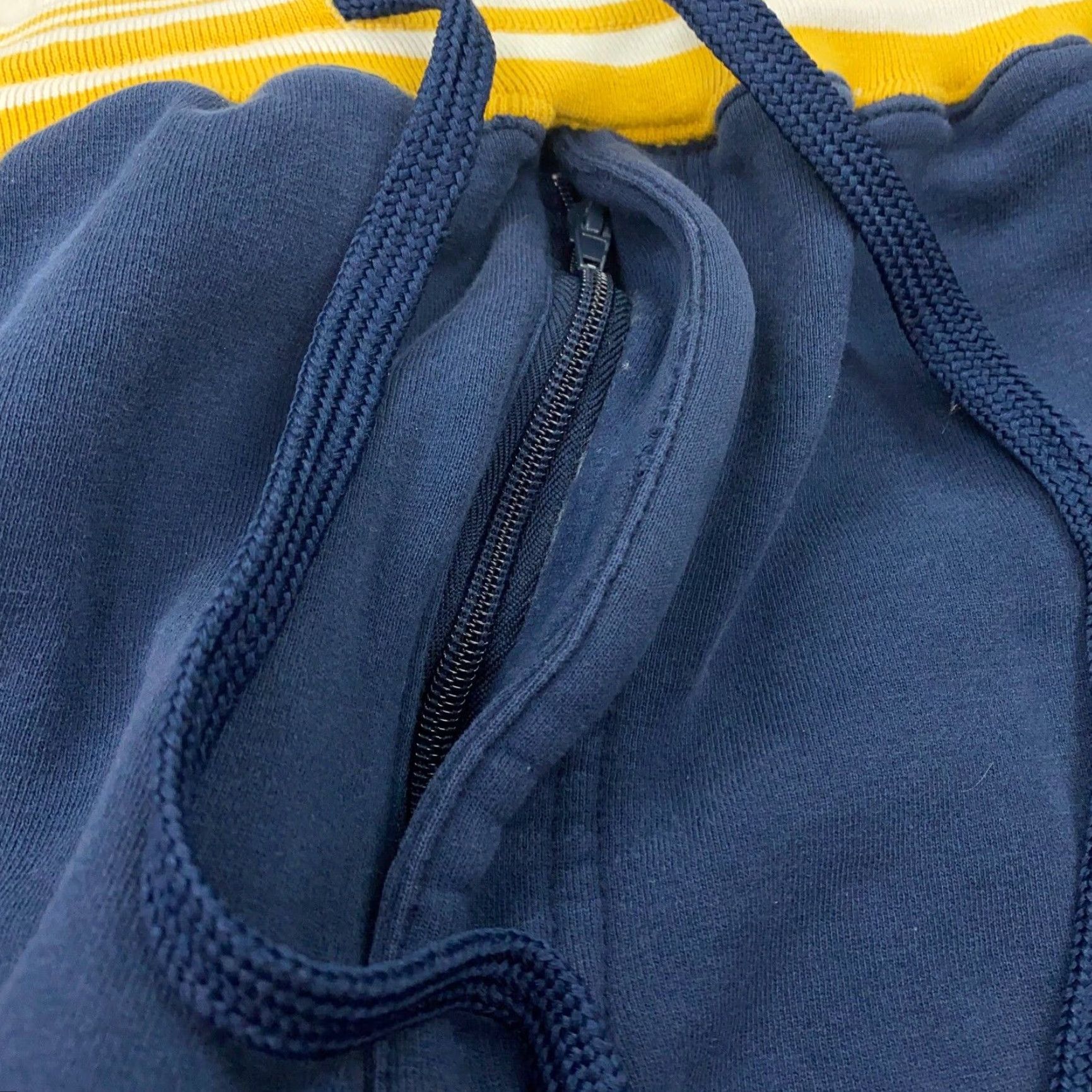Vintage VTG Johnny Blaze Sweatpants Mens XXL Blue Heavy Hip Hop Streetwear Y2K Size US 39 - 4 Thumbnail