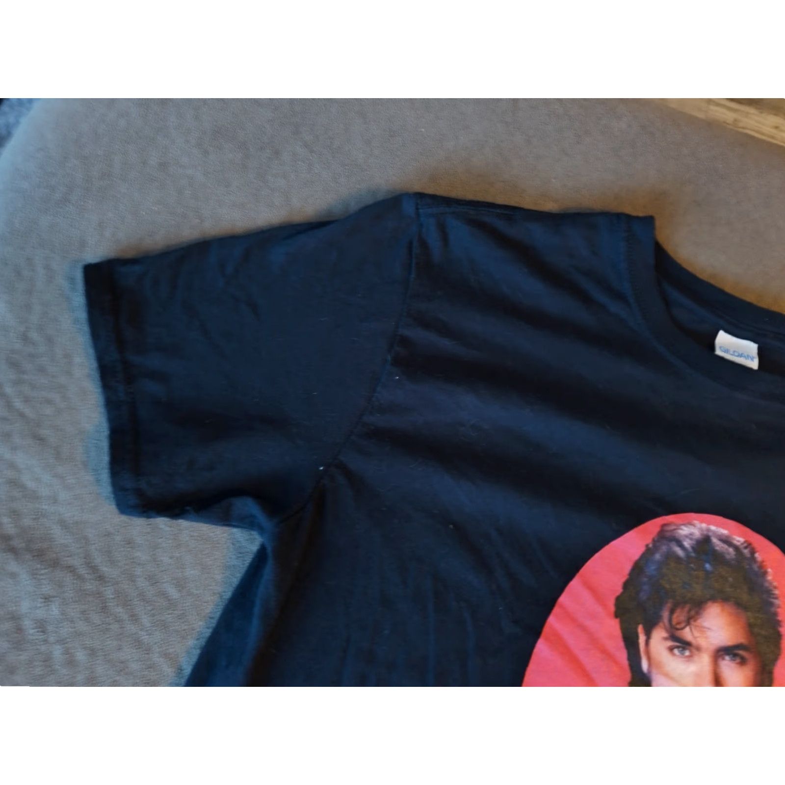 Gildan Jesse And The Rippers T-shirt Full House Uncle Jesse Tanner Family Gildan Black L Short Sleeve Men T-Shirt Vintage: No Size US L / EU 52-54 / 3 - 4 Thumbnail