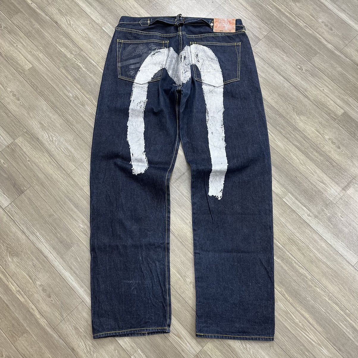 Vintage Evisu Daicock Big Logo Selvedge Jeans