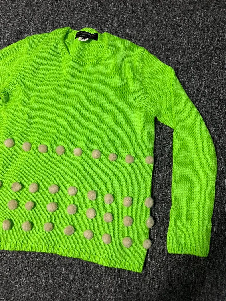 Comme des Garcons Comme Des Garcons Embroidered Ball Sweater - dmc Size US L / EU 52-54 / 3 - 1 Thumbnail