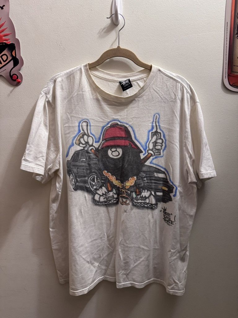 Stussy VINTAGE STUSSY LL COOL J HIP HOP PROMO SHIRT Size US XL / EU 56 / 4 - 1 Thumbnail