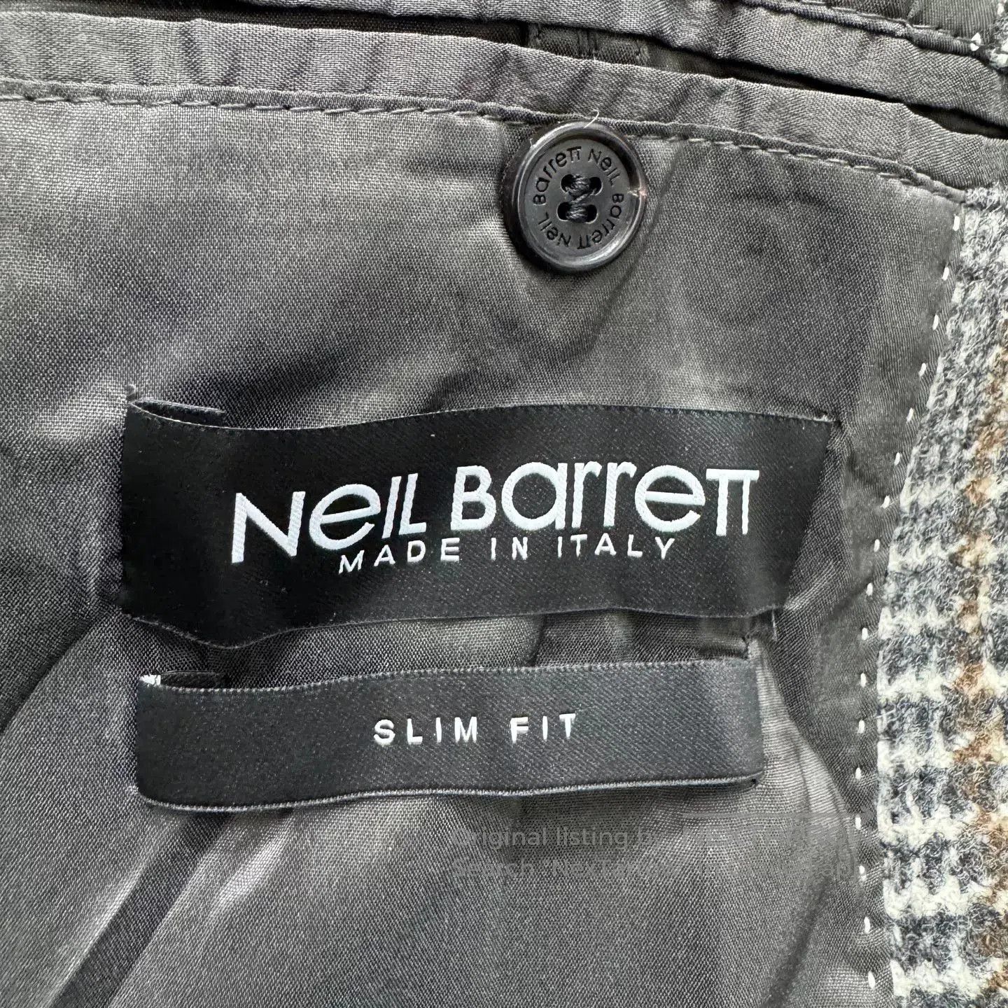 Neil Barrett Neil Barrett Houndstooth Wool Coat. Size US S / EU 44-46 / 1 - 2 Thumbnail