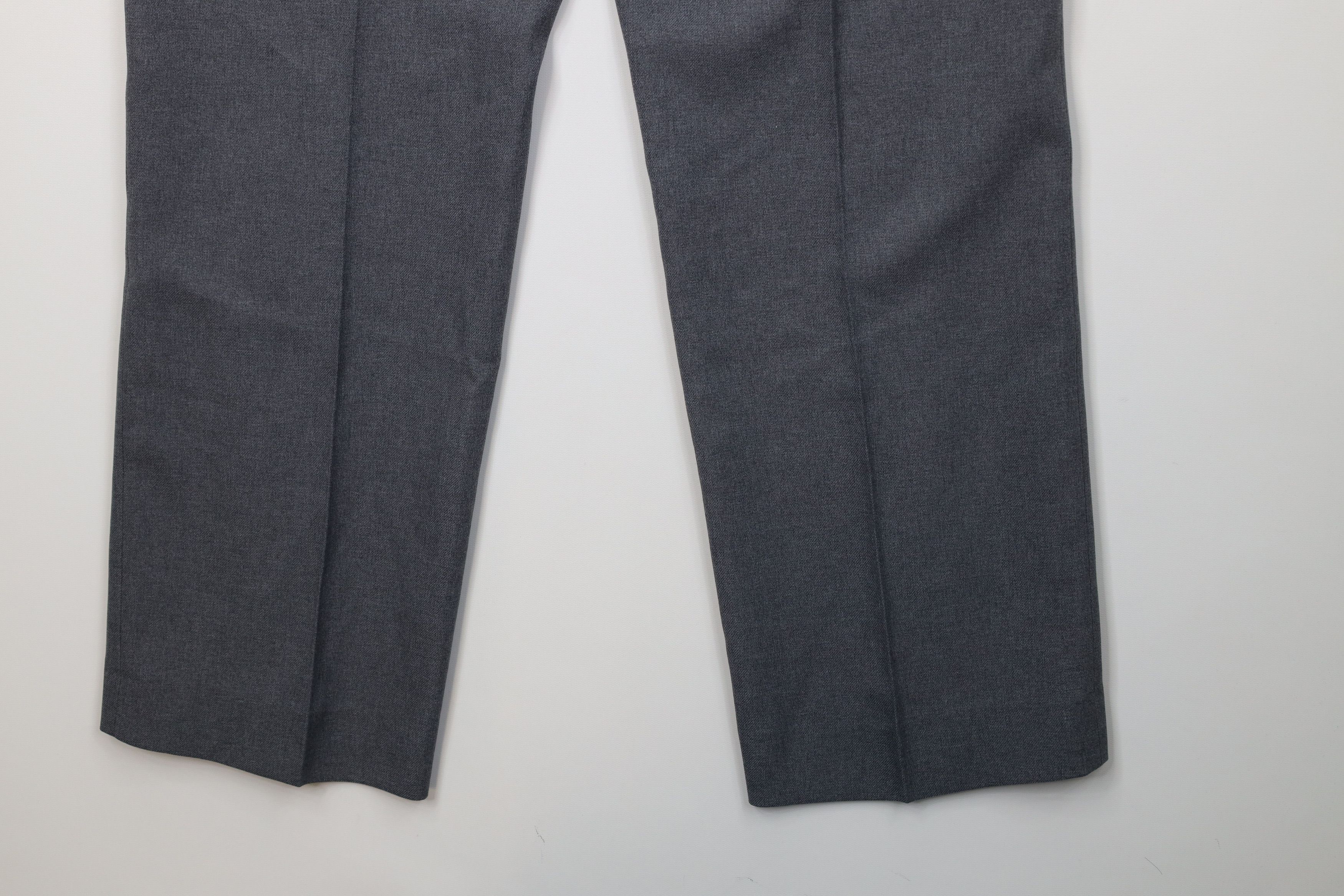 Vintage Vintage 70s Streetwear Flared Wide Leg Chino Pants Gray USA Size US 34 / EU 50 - 13 Thumbnail