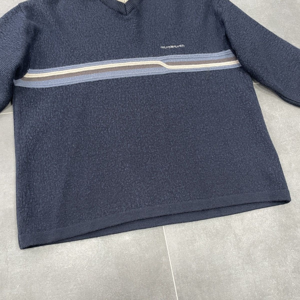 Quiksilver × Vintage Vintage Quiksilver Wool Sweater Size L Size US L / EU 52-54 / 3 - 6 Thumbnail