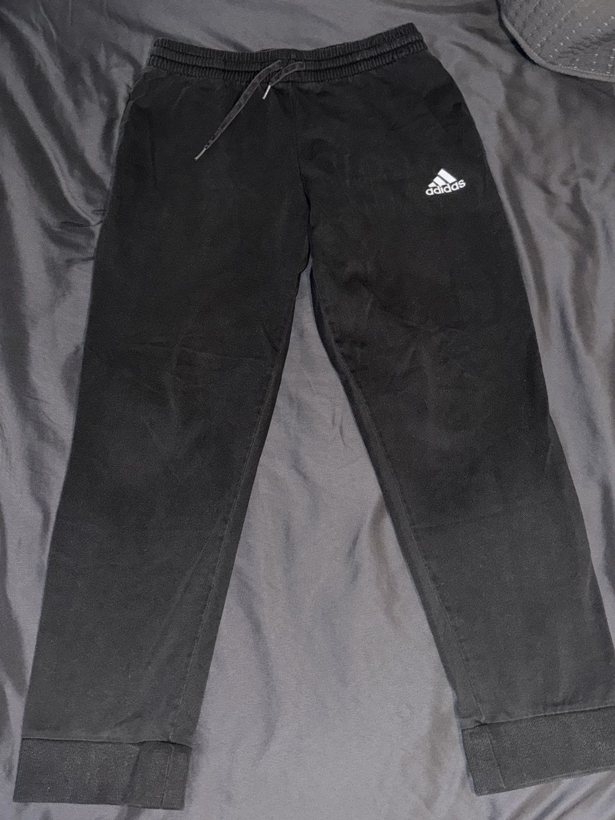 Adidas Adidas Black Joggers Size US 32 / EU 48 - 1 Thumbnail