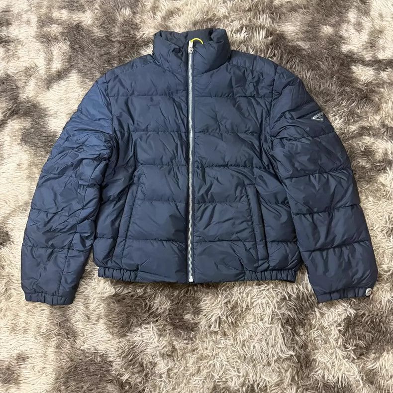 Prada Prada Nylon Puffer Jacket with Triangle Logo Size US L / EU 52-54 / 3 - 1 Thumbnail