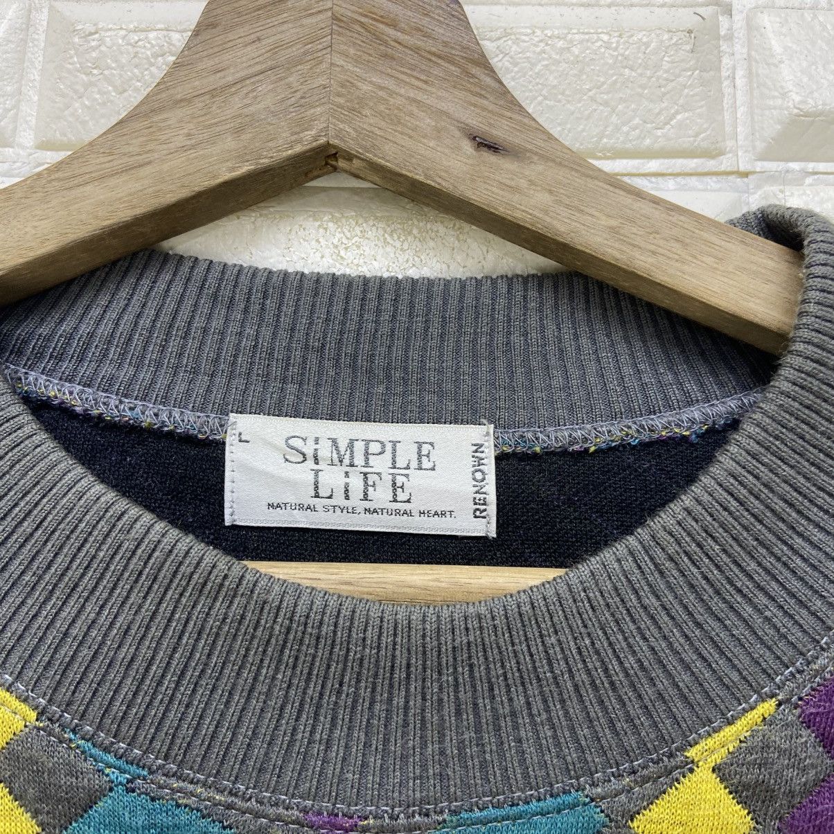 Japanese Brand Vintage Japnese Streetwear Simple Life Art Sweatshirt Size US L / EU 52-54 / 3 - 16 Thumbnail