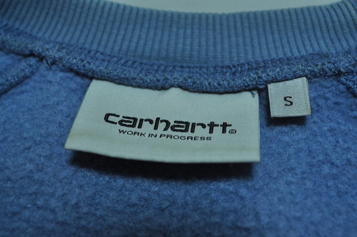 Carhartt × Carhartt Wip Carhartt WIP Chase Sweatshirt y2k blue Size US S / EU 44-46 / 1 - 8 Thumbnail