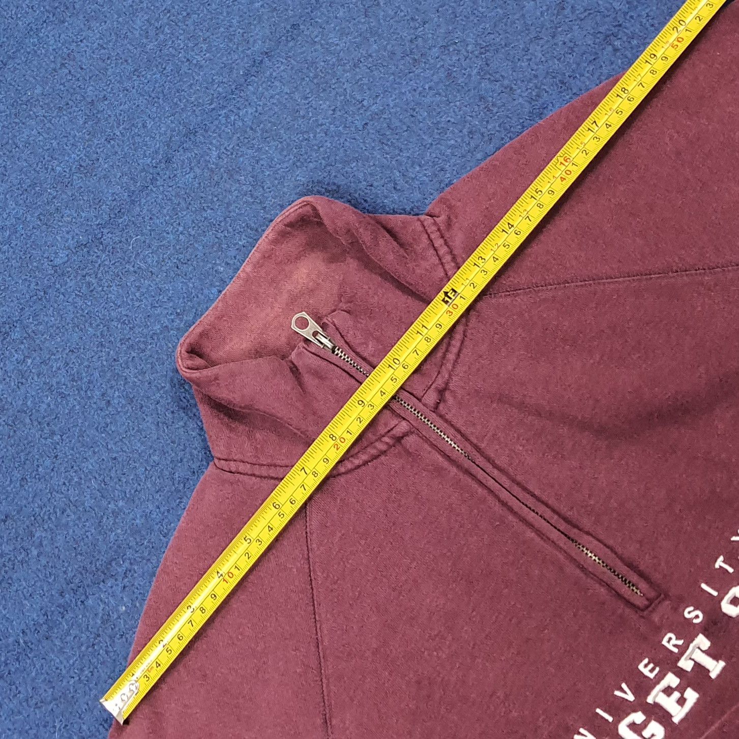 Jansport Vintage University Puget Sound Half Zip Sweatshirt C270N20 Size US S / EU 44-46 / 1 - 11 Thumbnail