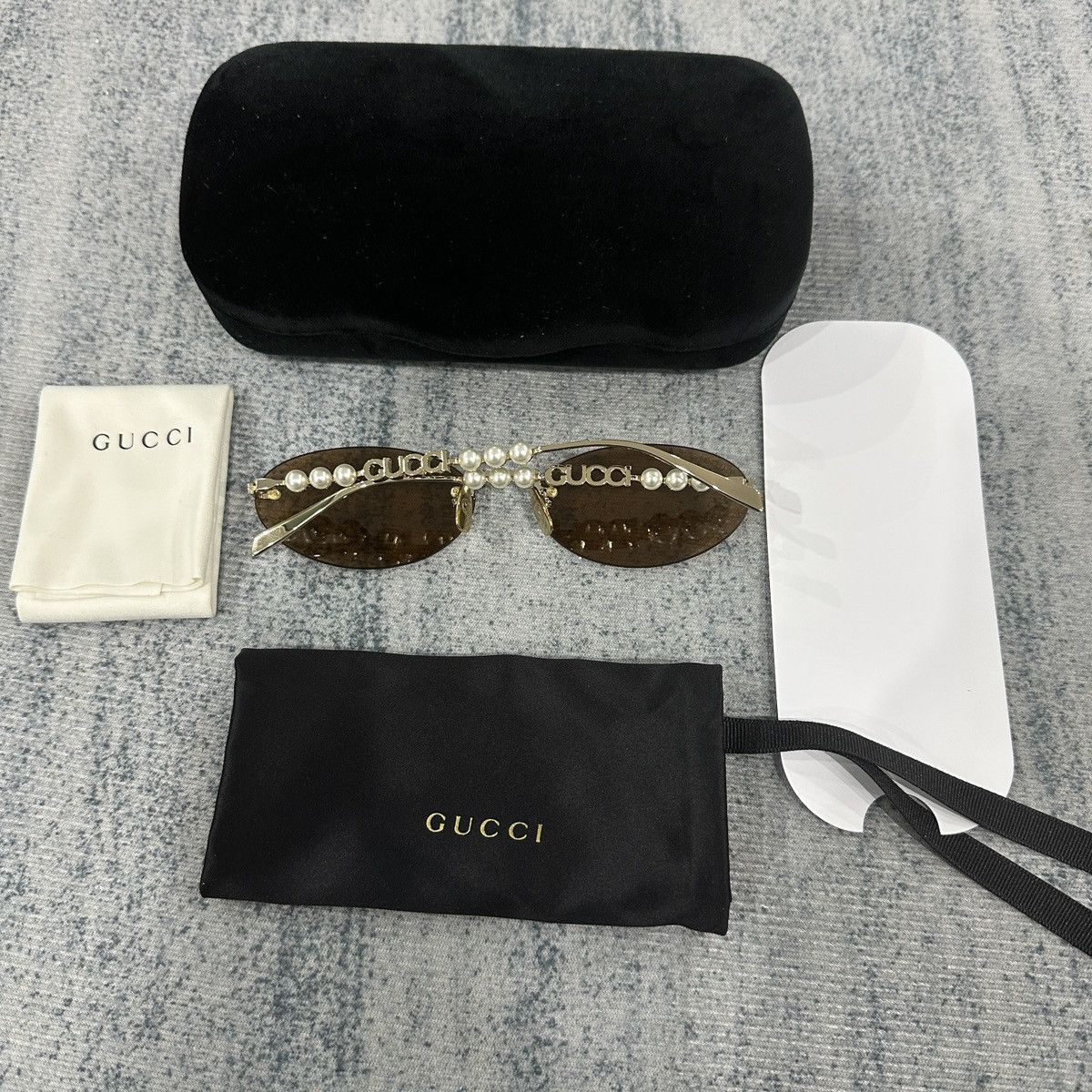 Gucci GUCCI GG1922S 003 SUNGLASSES Size ONE SIZE - 3 Thumbnail
