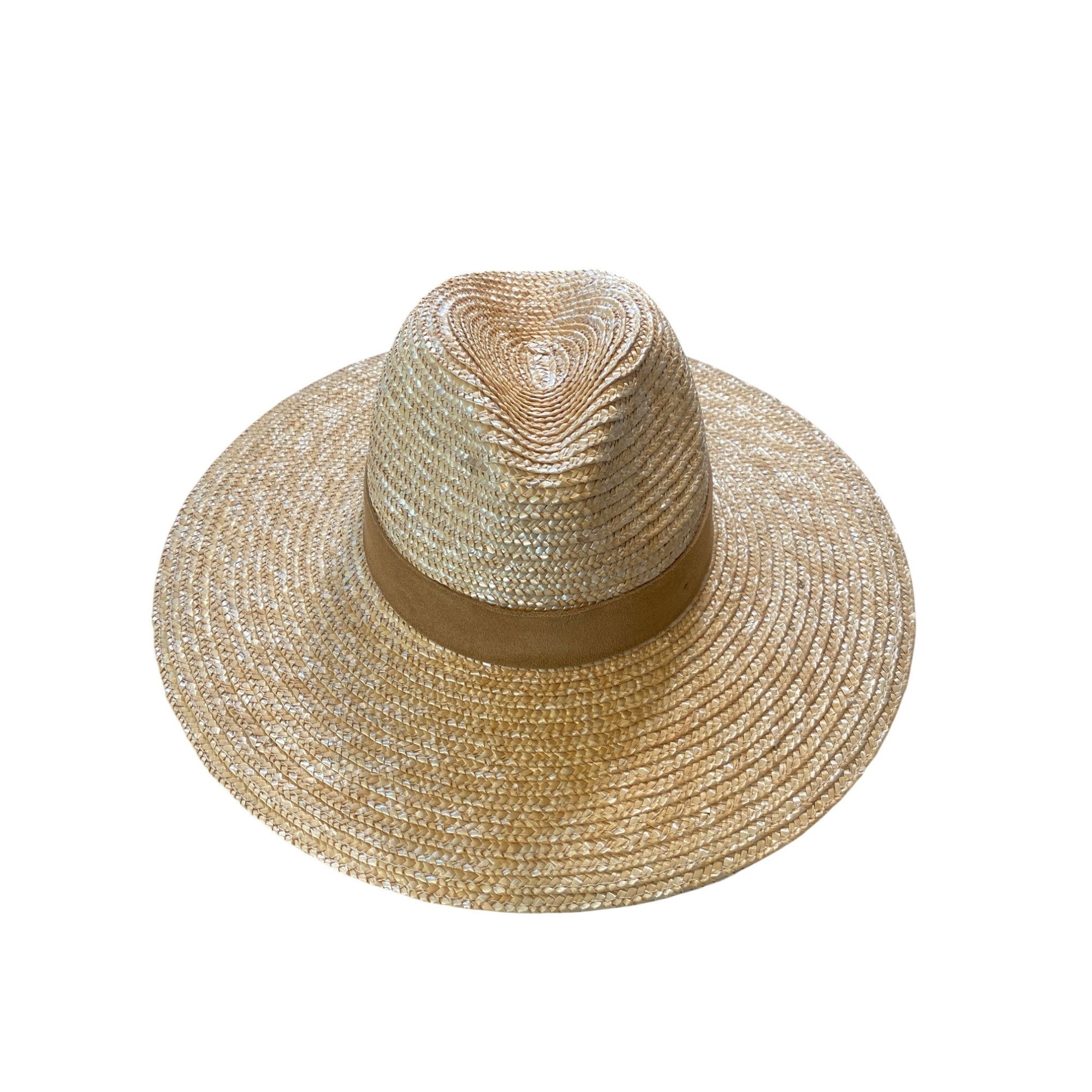 Other NWT Gigi Pip Isla Straw Fedora Hat S/M 57cm Adjustable Wide Size ONE SIZE - 6 Thumbnail
