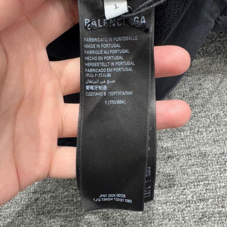 Balenciaga Balenciaga Washed and Used Statue of Liberty Hoodie-2506 Size US S / EU 44-46 / 1 - 3 Thumbnail