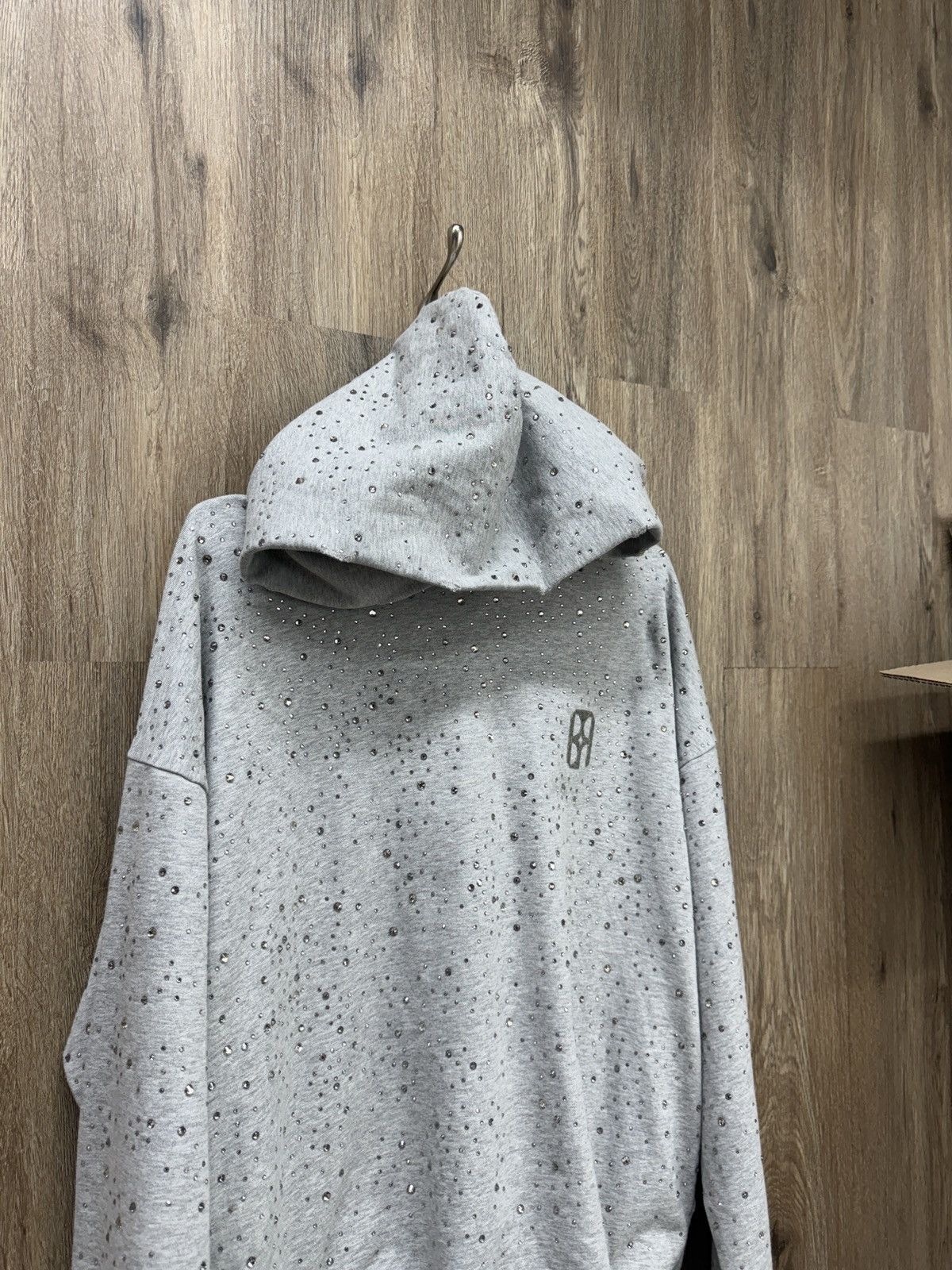 Birth of Royal Child Birth Royal Child Grey Crystal Hoodie Size US M / EU 48-50 / 2 - 2 Thumbnail