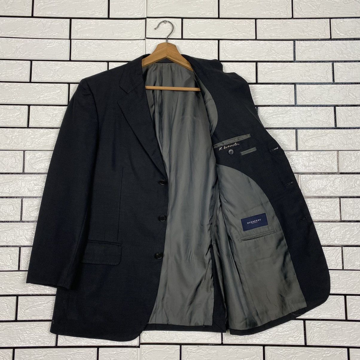 Burberry 📌Vintage Burberry London Coats Jacket Double Breast Size US M / EU 48-50 / 2 - 12 Thumbnail