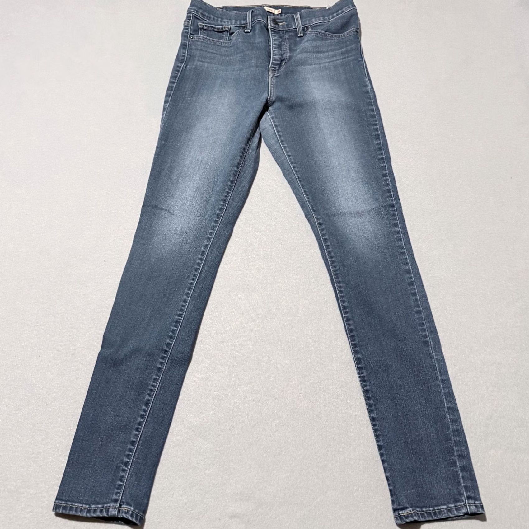 Levi's Levi's 311 Shaping Skinny Jeans Women's Medium Wash Denim Stretch Zip Fly 29 Blue Women Jeans 311 Shaping Skinny Size 29" - 2 Thumbnail
