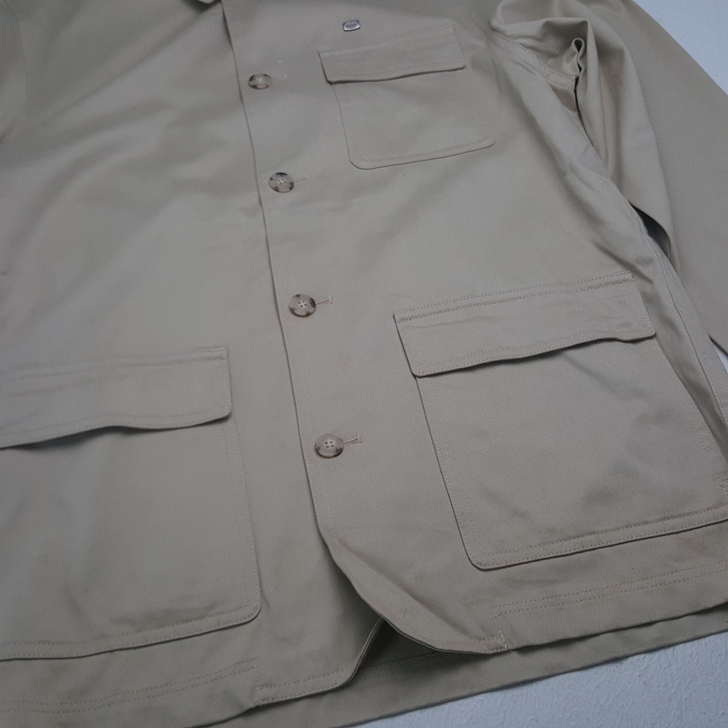 Lacoste Vintage Lacoste Trench Button Up Jacket RR4 Size US L / EU 52-54 / 3 - 10 Thumbnail