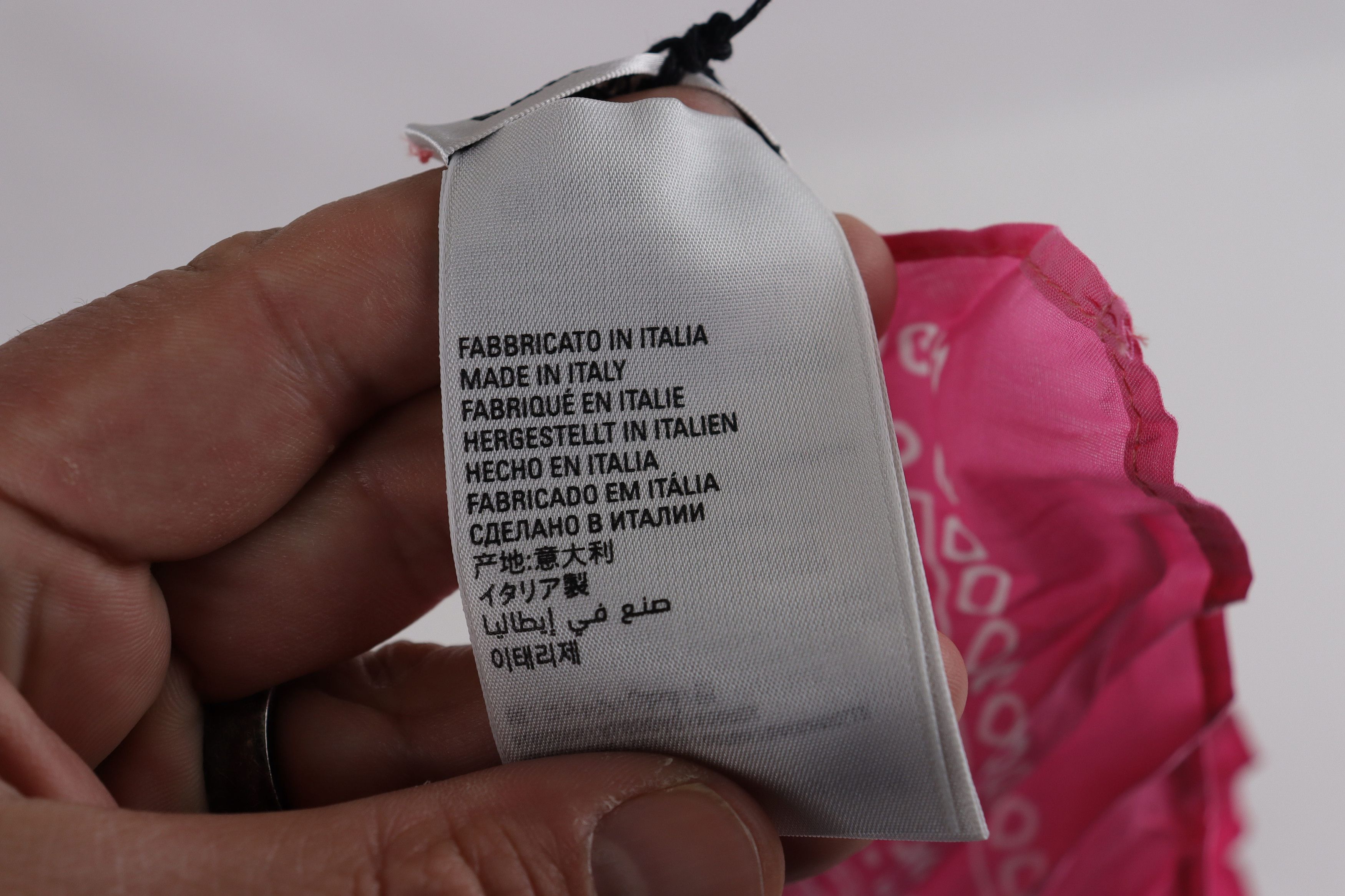 Balenciaga o1rshd11223 Scared Scarf in Pink Size ONE SIZE - 4 Thumbnail