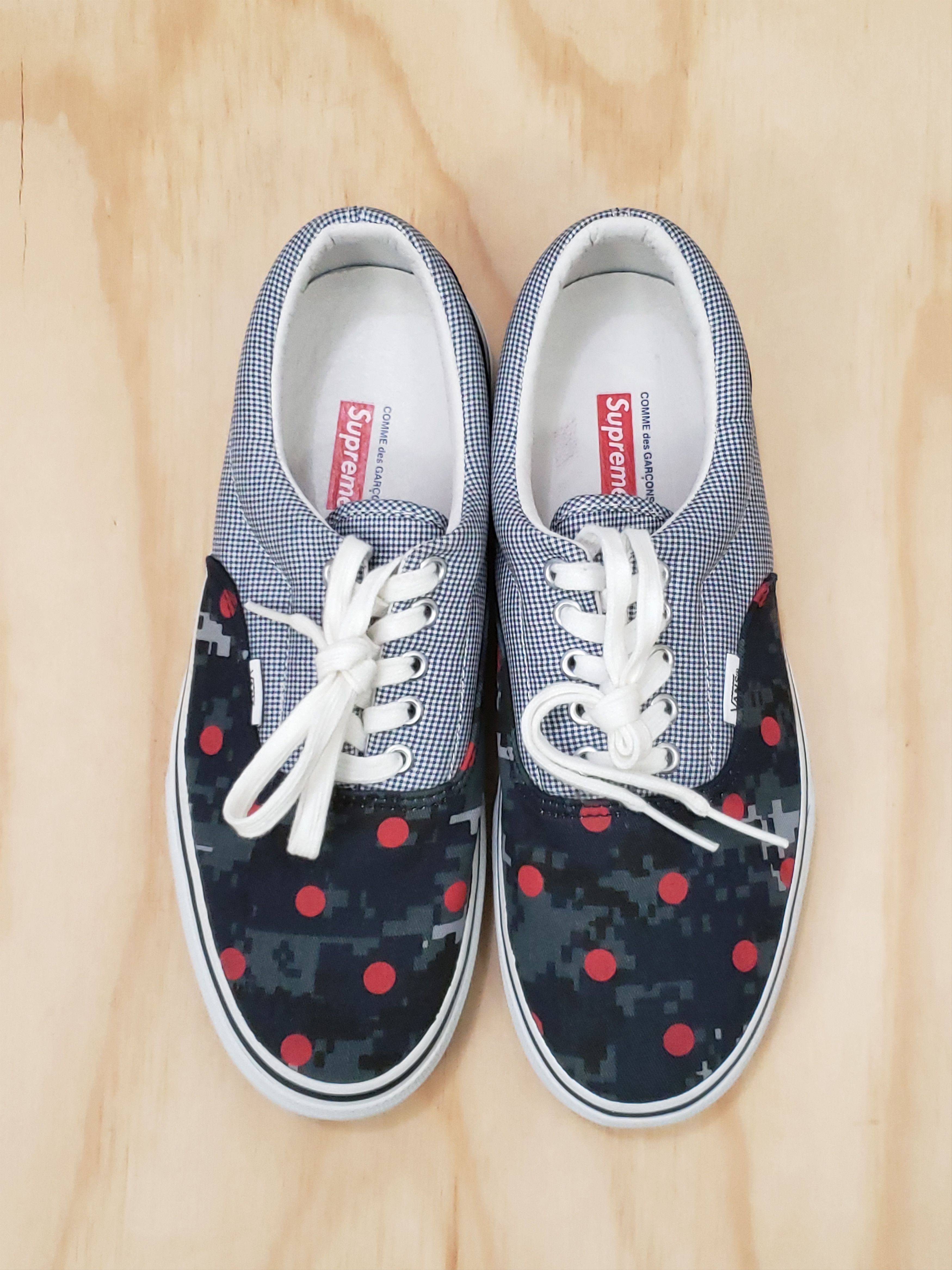 Comme des Garcons Supreme Vans Vans 2013 Supreme Comme Des Garcons Digi Camo Era Pro Grailed