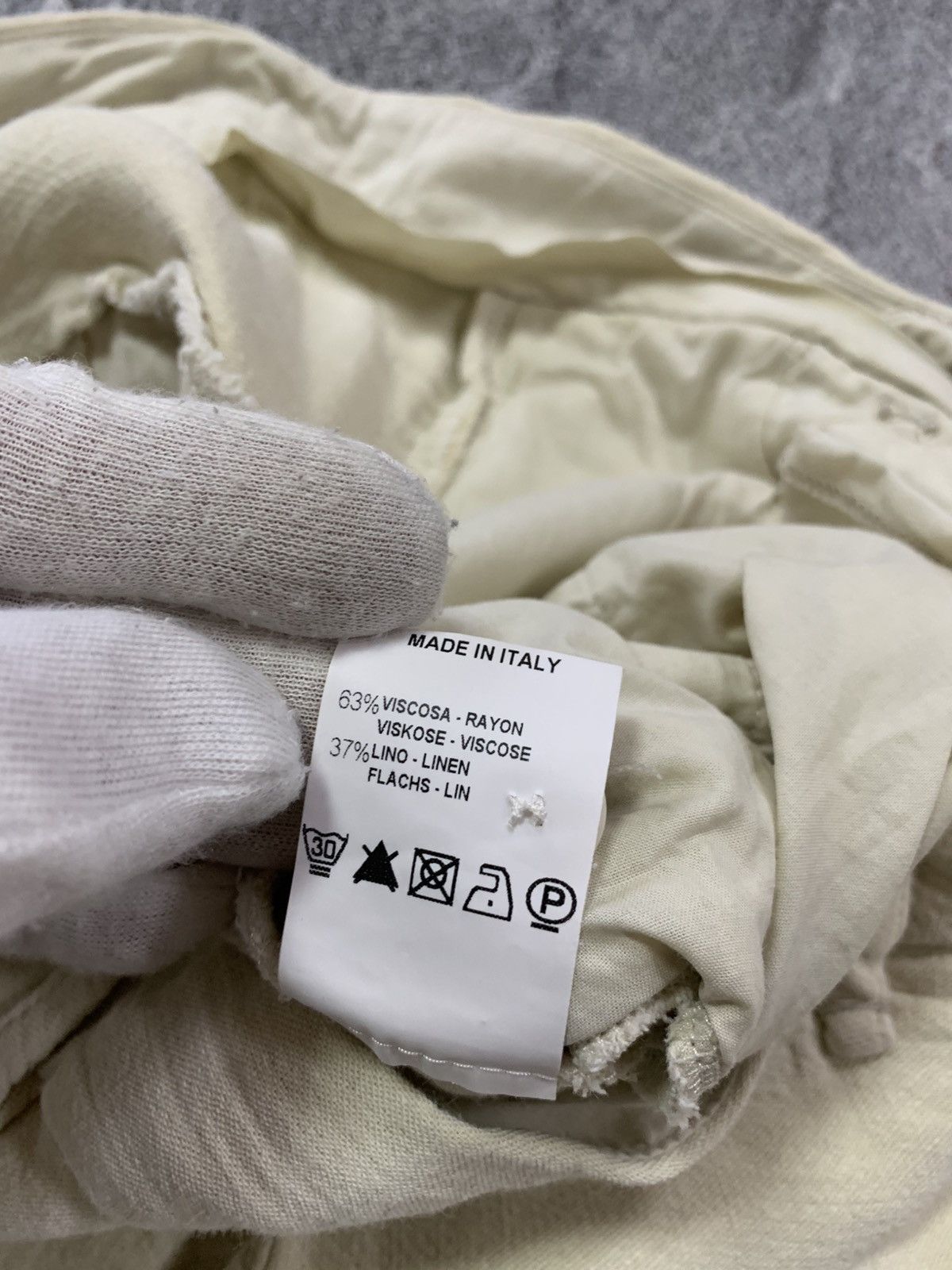 Japanese Brand × Transit Uomo Transit Par Such Linen AvantGarde Japanese Pants Men’s S Size US 30 / EU 46 - 10 Thumbnail