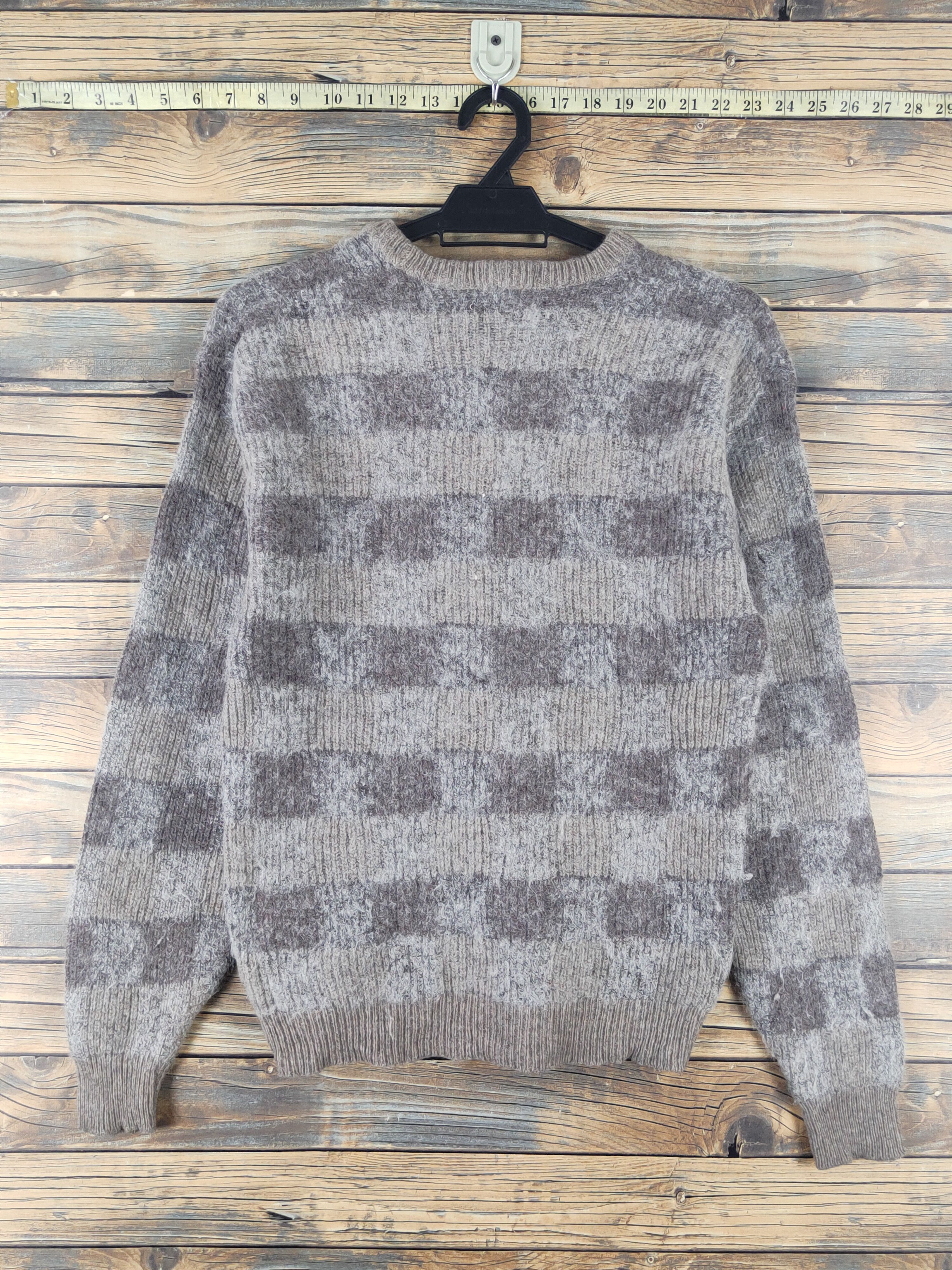 Vintage Male Voices vintage Brown Wool Knitwear Sweatshirts #W1775 Size US S / EU 44-46 / 1 - 7 Thumbnail