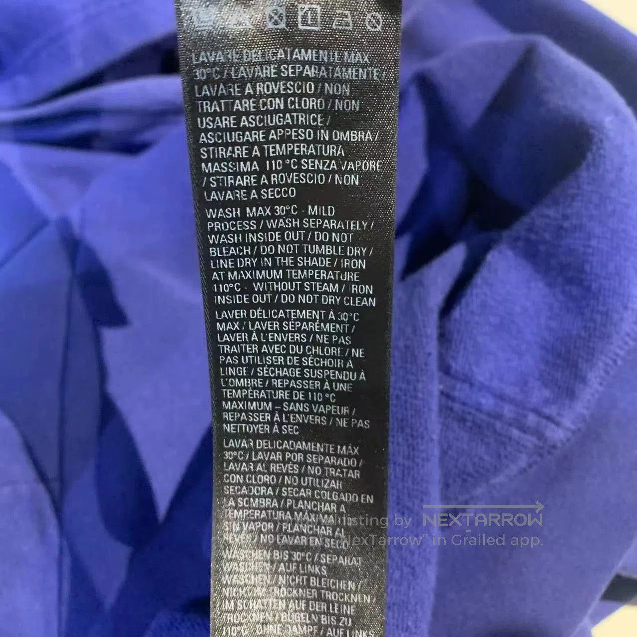 Balenciaga Logo Print Hoodie.