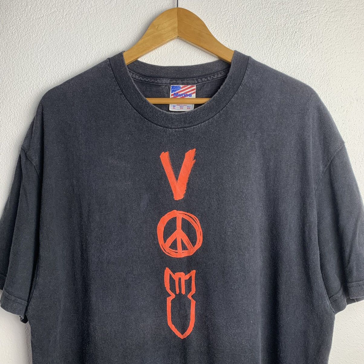 Band Tees × Vintage Rare Vintage U2 Vertigo Tour 05 Uneven Faded Size US XL / EU 56 / 4 - 3 Thumbnail