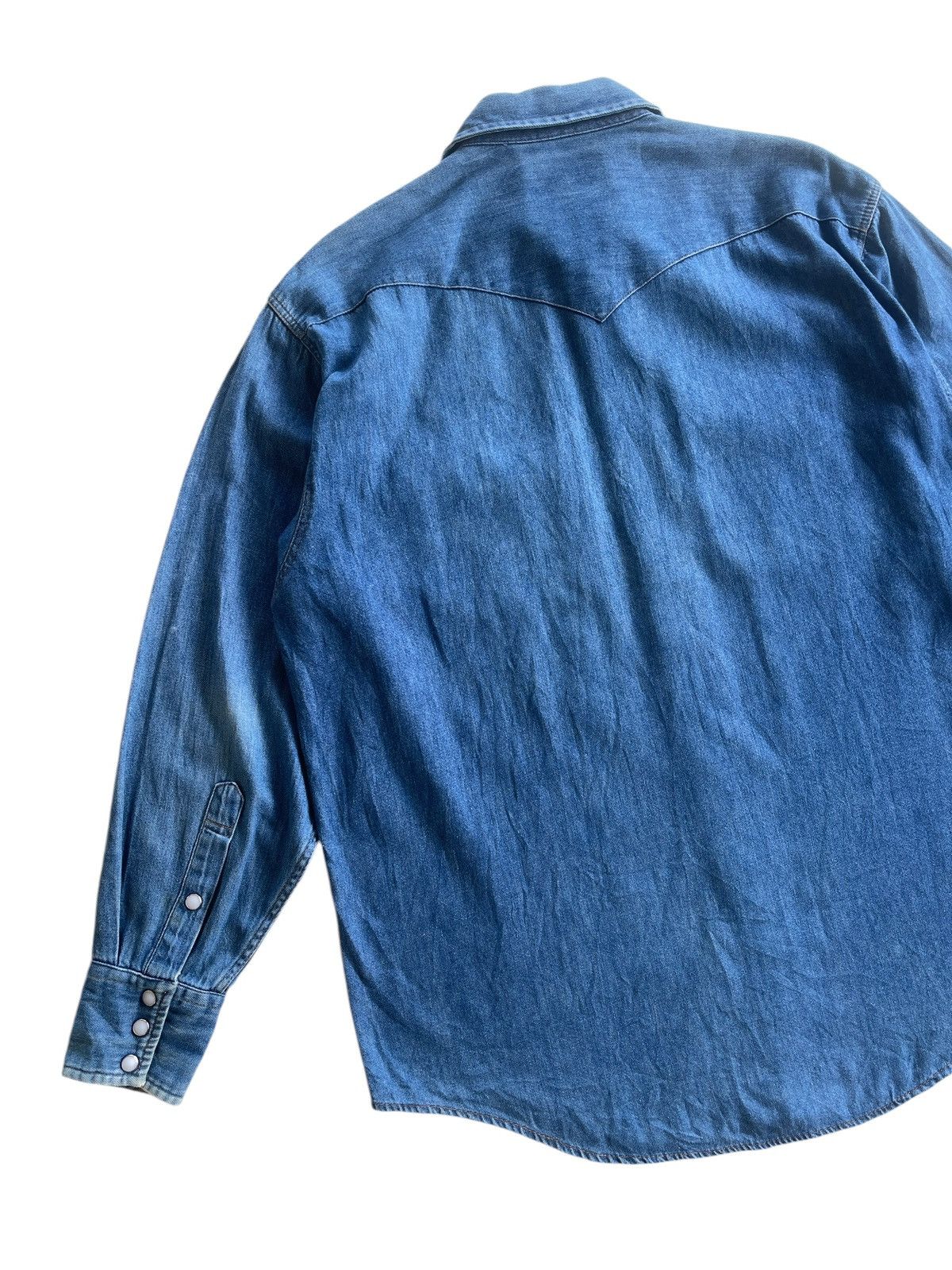 Vintage Vintage Wrangler Western Wear Shirt Size US L / EU 52-54 / 3 - 7 Thumbnail