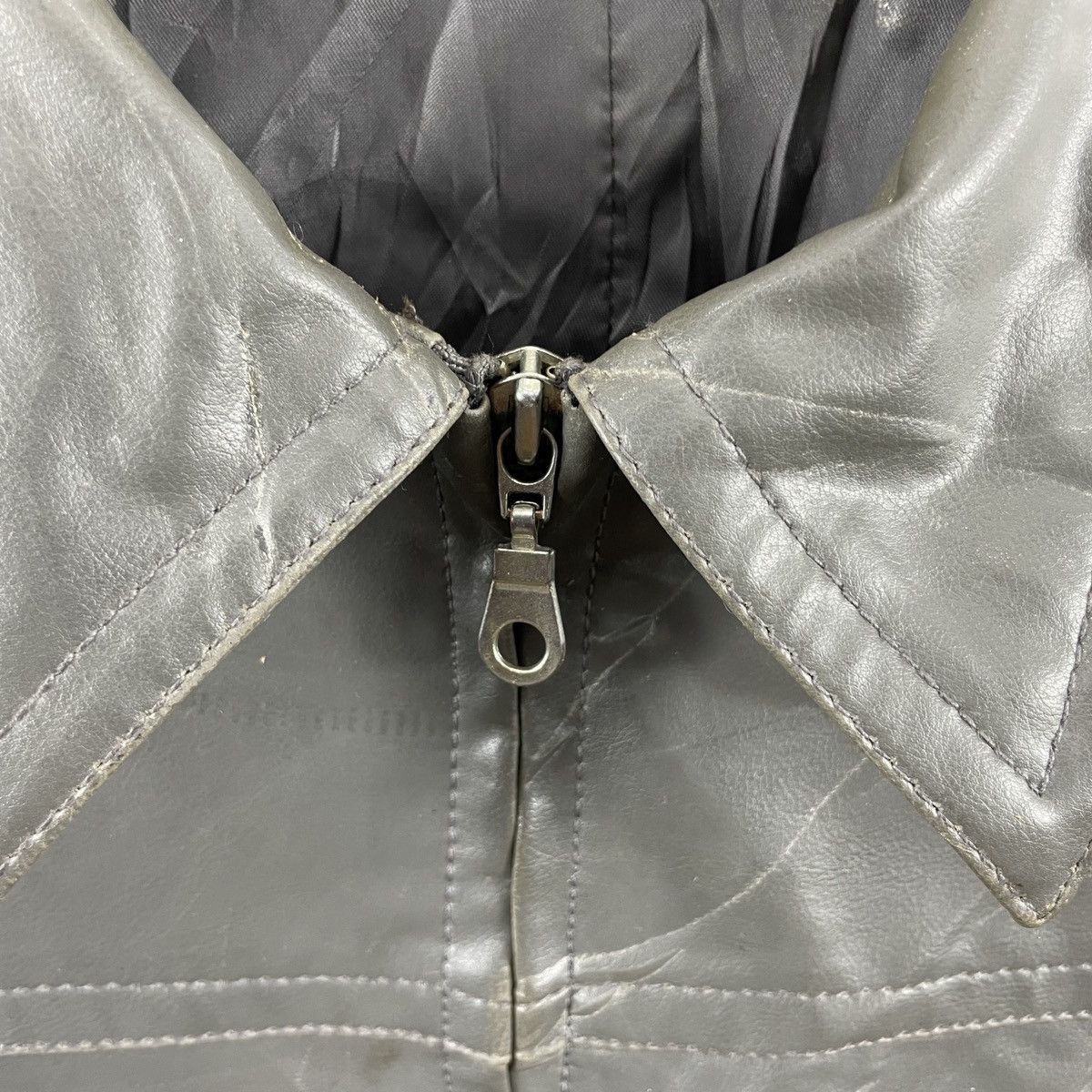 Vintage Vintage Sweet Orr Worker Leather Jacket Size US M / EU 48-50 / 2 - 8 Thumbnail