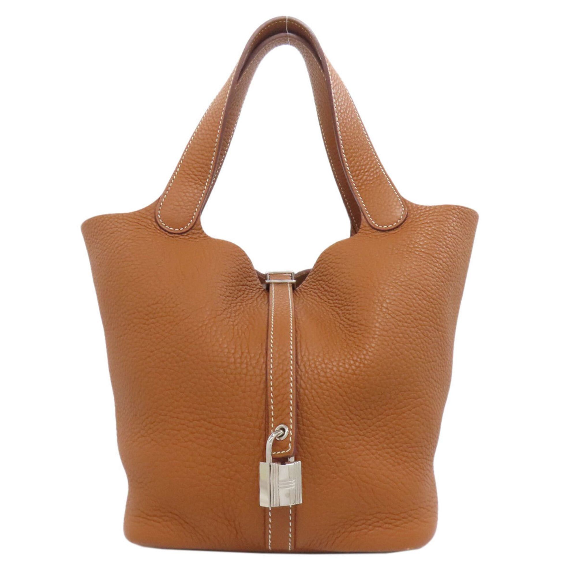 Hermes Hermes Hermès Picotin Lock MM Gold and Silver Hardware Handbag, Taurillon, Women's Size ONE SIZE - 1 Thumbnail
