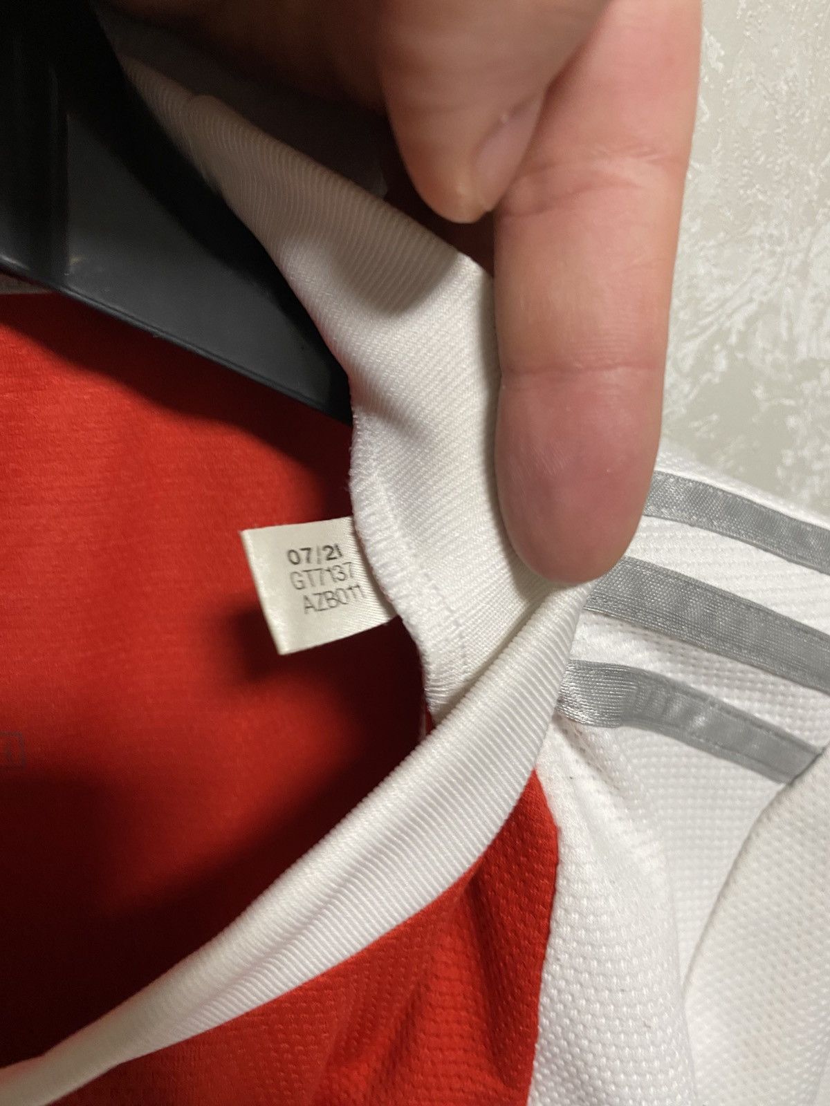 Adidas AJAX 2021 2022 HOME SHIRT JERSEY Size US M / EU 48-50 / 2 - 9 Thumbnail