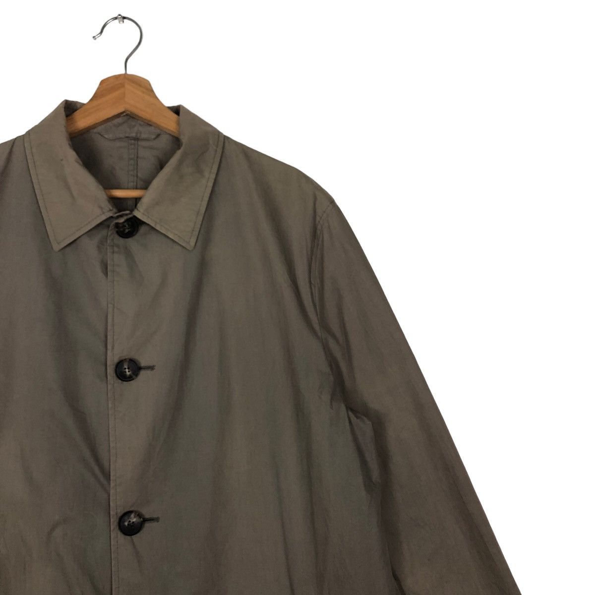 Hugo Boss 🔥Rich Brown - Fly Coats Long Jacket Hugo Boss Double Collar Size US M / EU 48-50 / 2 - 6 Thumbnail