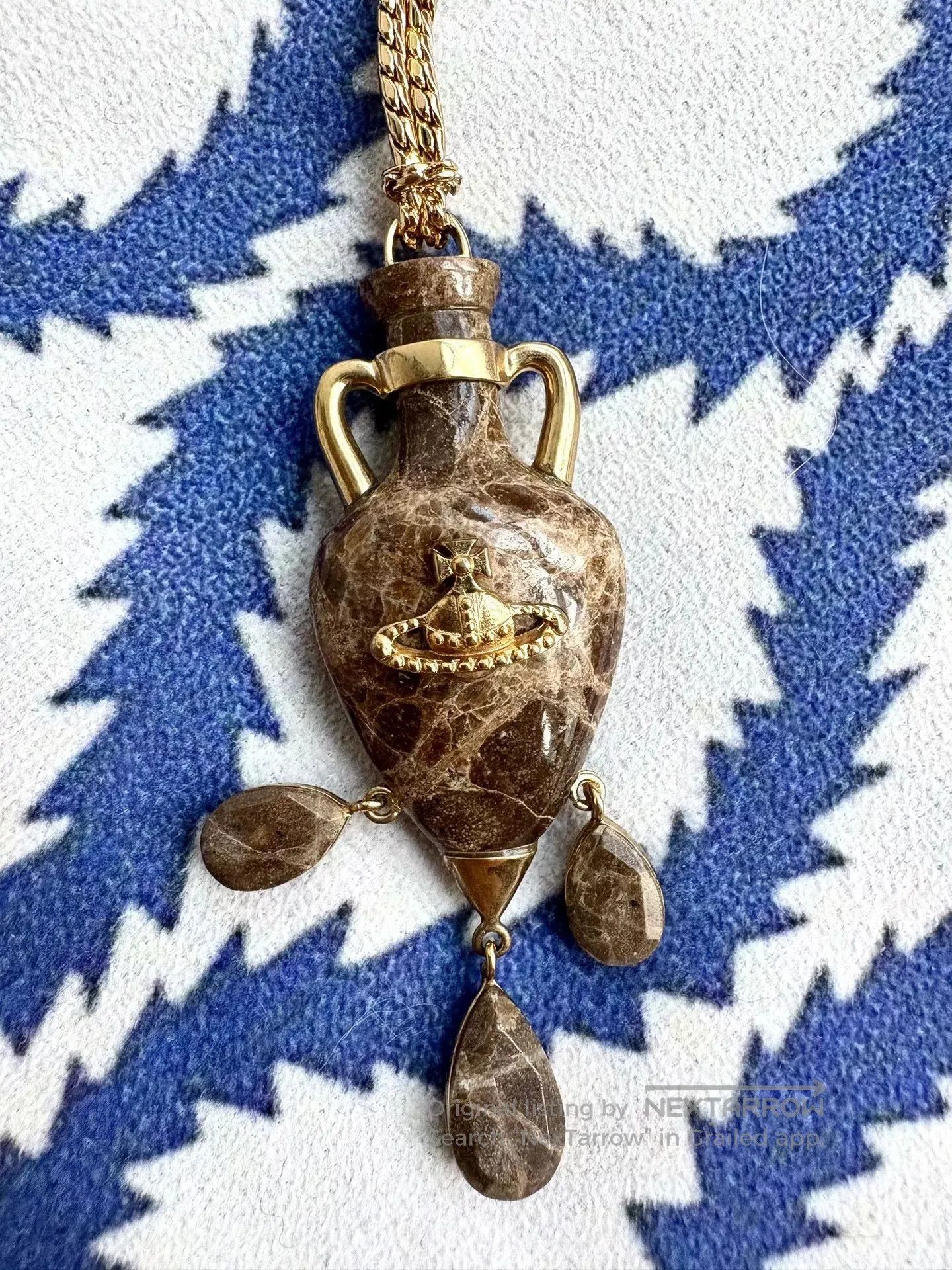 Vivienne Westwood Vivienne Westwood Vintage Marble Vase Necklace. Size ONE SIZE - 2 Thumbnail