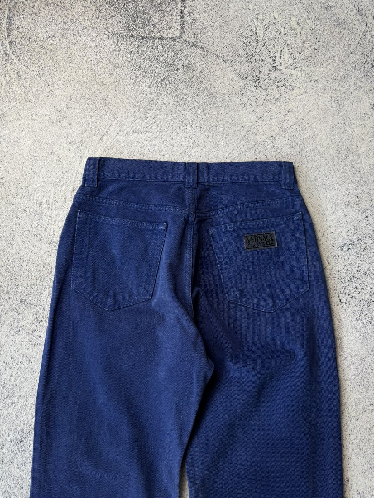 Versace Vintage Versace Classic Denim Pants Y2K Size US 32 / EU 48 - 2 Thumbnail