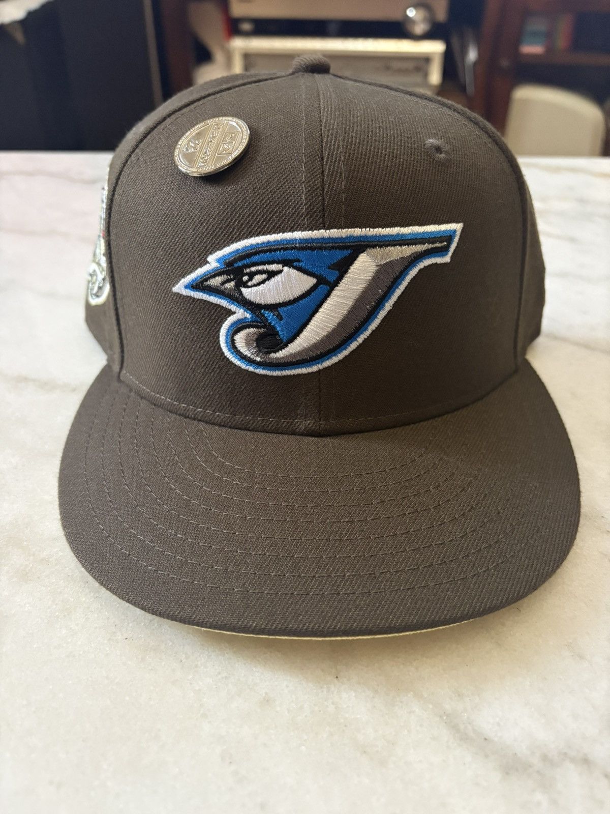New Era New Era Toronto Blue Jays 7 1/2 30th Anniversary Patch Size ONE SIZE - 1 Thumbnail