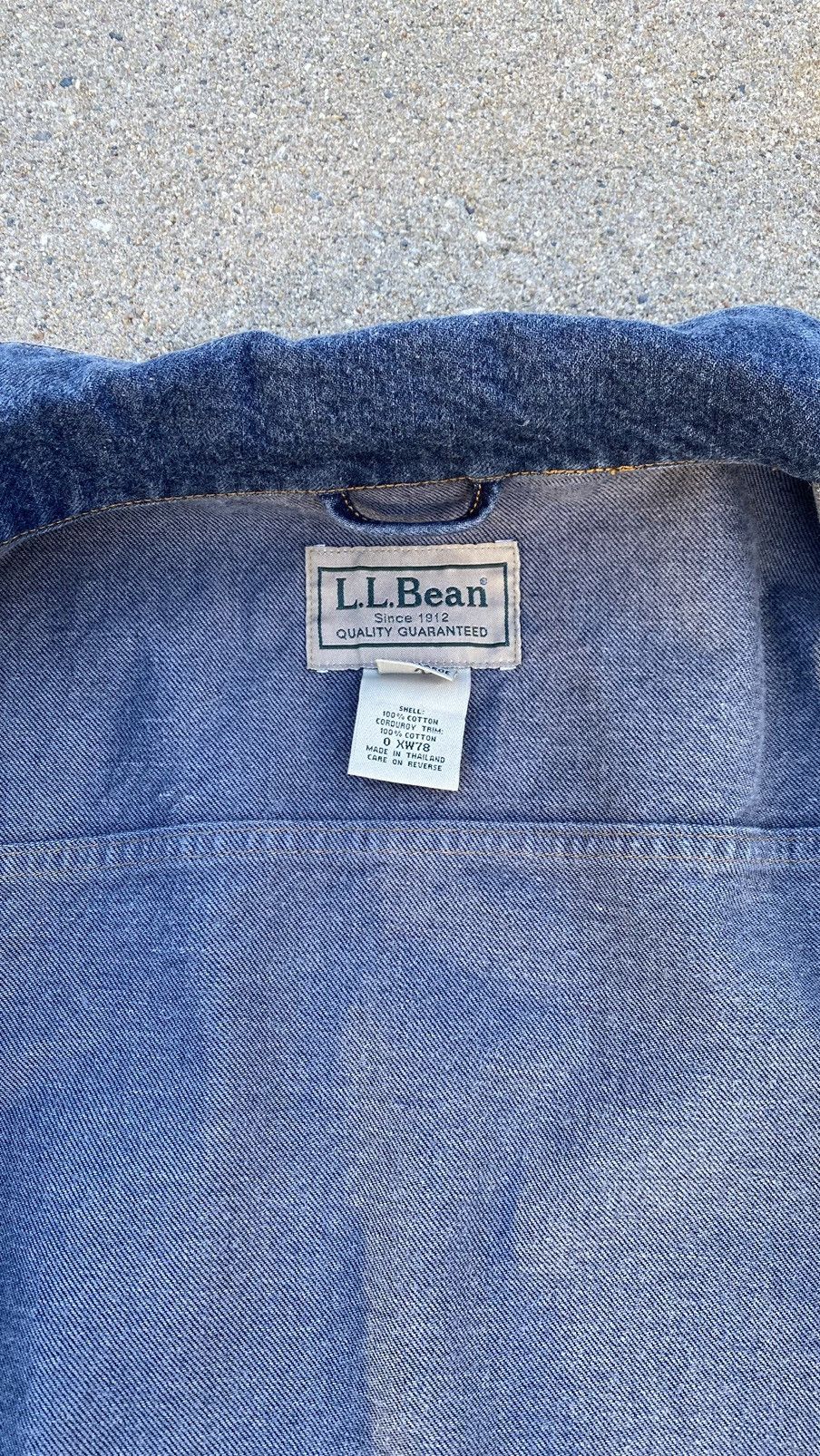 L.L. Bean Vintage L.L. Bean dark blue jean jacket Size US XL / EU 56 / 4 - 4 Thumbnail