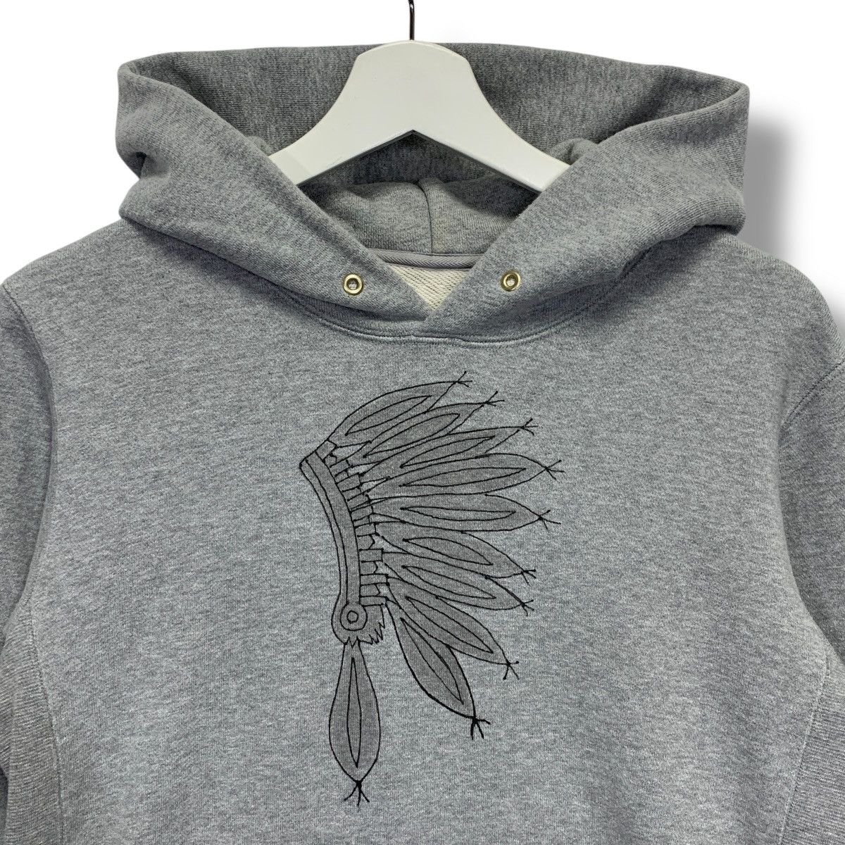 Visvim VISVIM SKETCH HOODIE PULLOVER SWEATSHIRTS Size US M / EU 48-50 / 2 - 2 Thumbnail