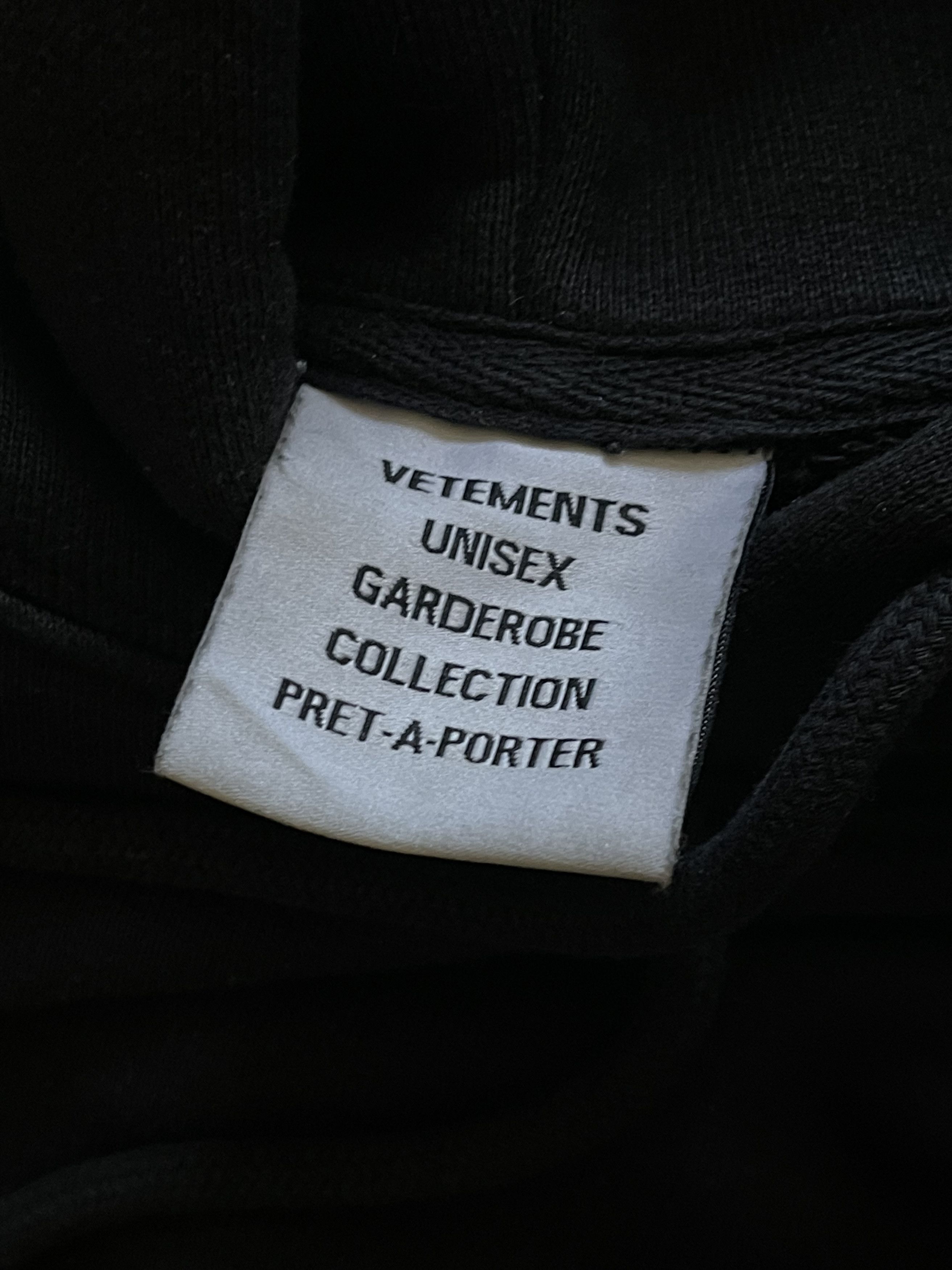 Vetements TONAL LOGO HOODIE Size US S / EU 44-46 / 1 - 3 Thumbnail