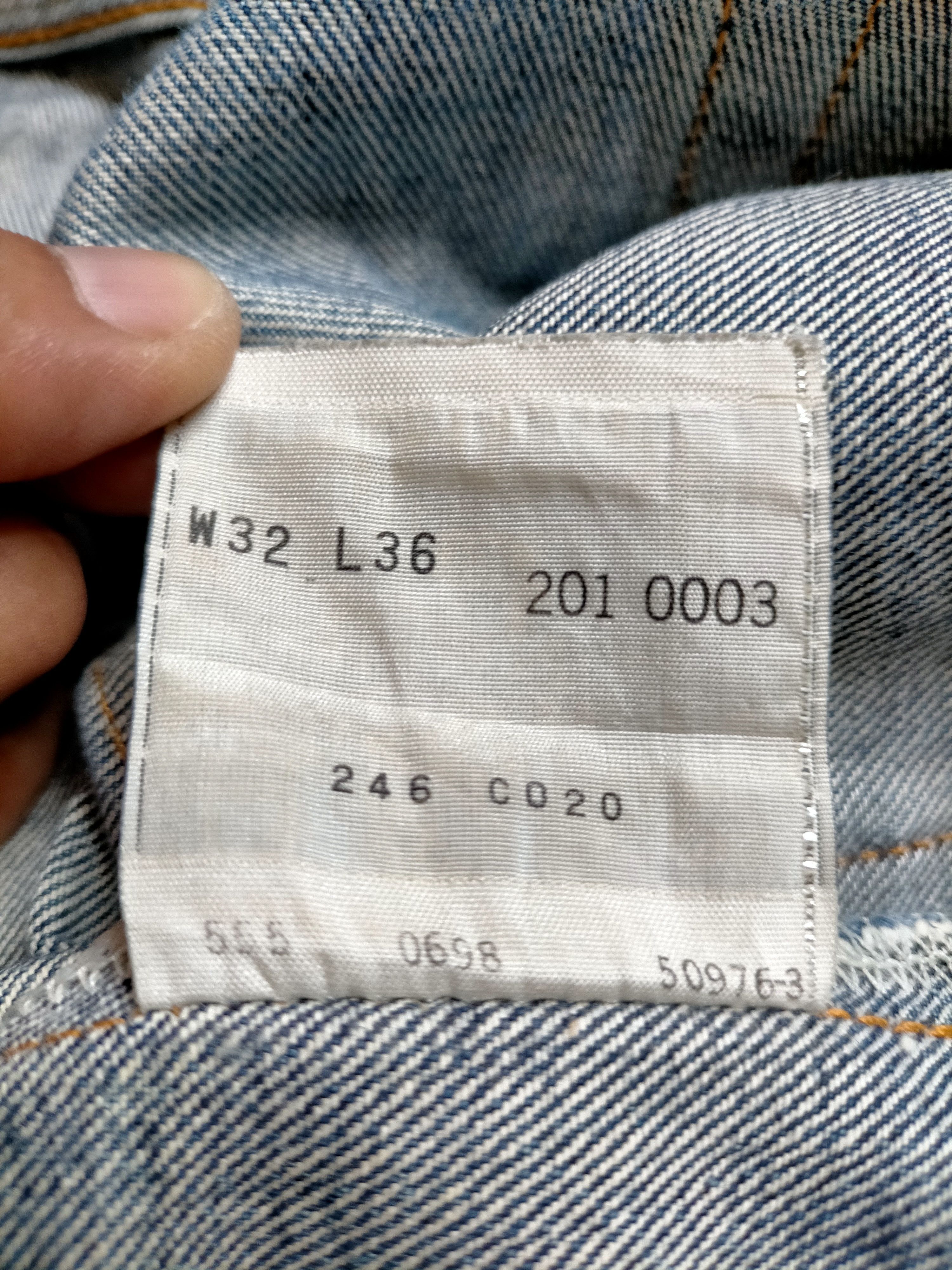 Levi's Vintage Clothing Vintage 90s Levis 501xx Big E Selvedge Jeans Size US 30 / EU 46 - 23 Thumbnail