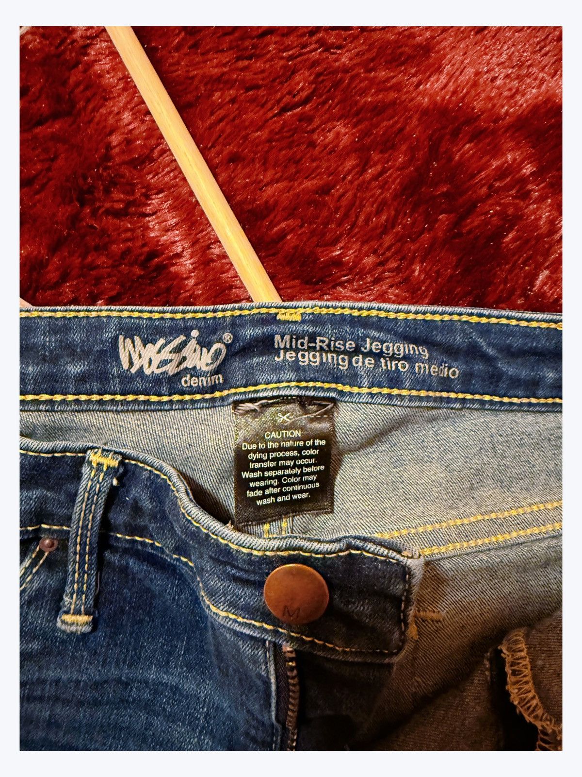 Mossimo Mossimo Mid-Rise Jeggings – Size M | Stretch Denim Comfort Size 30" / US 8 / IT 44 - 5 Thumbnail