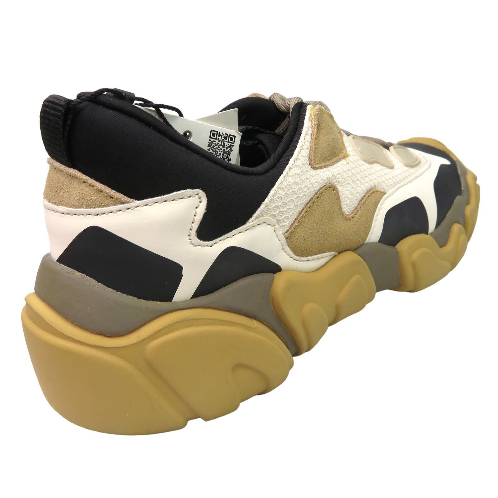Zara ZARA Multi Piece Leather Mesh Thick-Soled Brown Sneakers Size US 10 / IT 40 - 3 Thumbnail