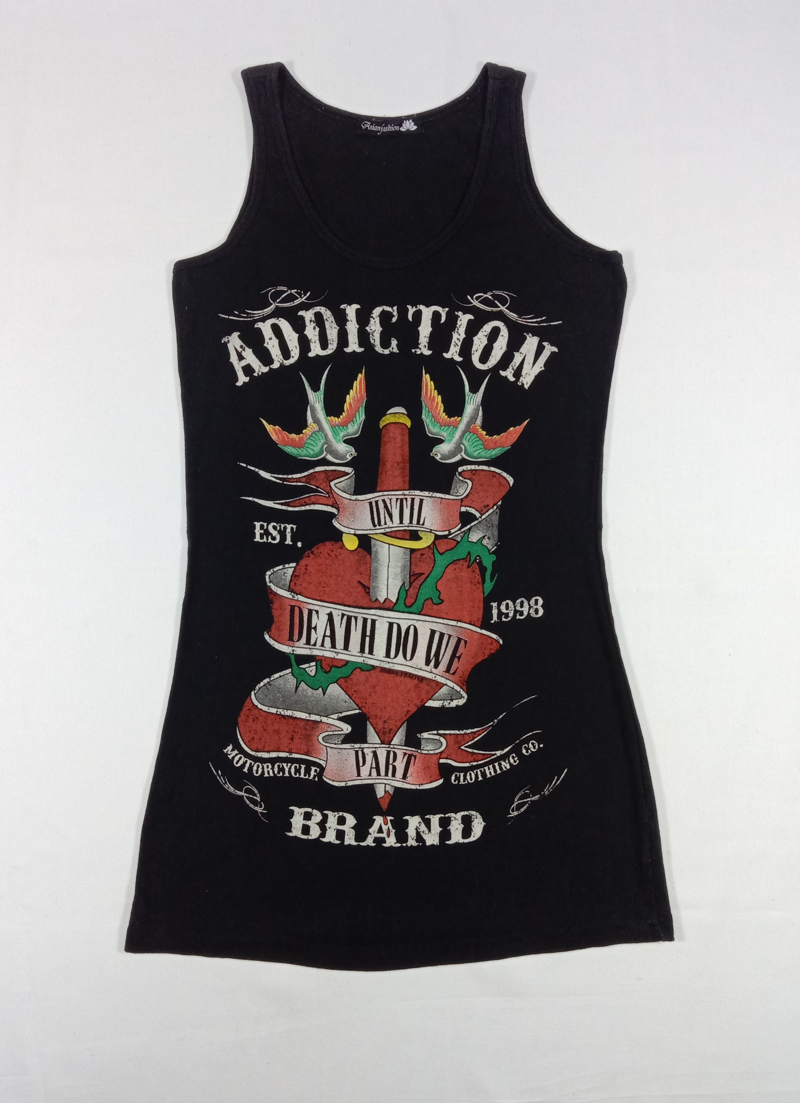Japanese Brand Vintage Asian Fashion Motorcycle Clothing Co Tank top Size S / US 4 / IT 40 - 1 Thumbnail