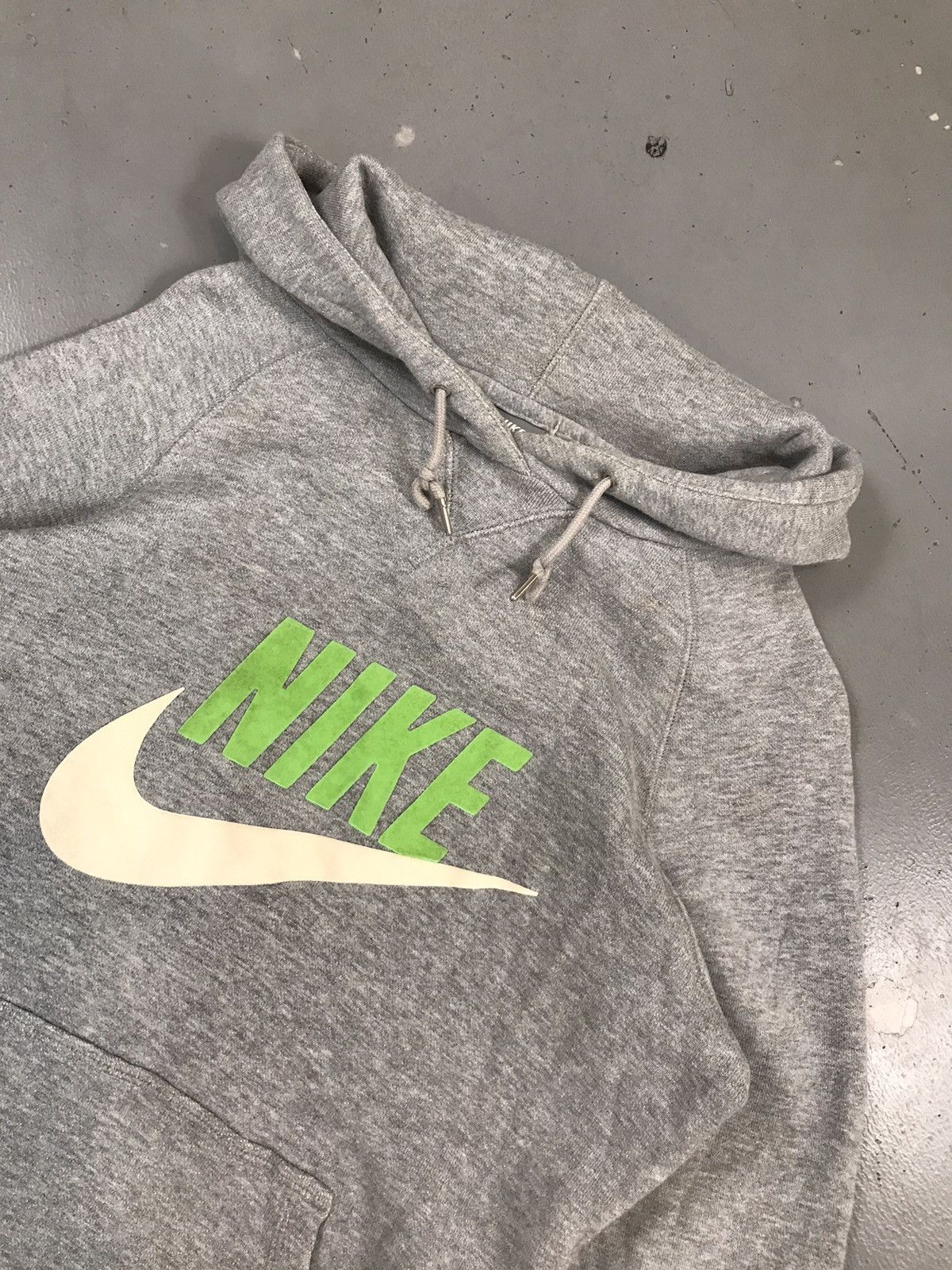 Nike × Vintage Vintage Nike patch work baggy fit hoodie(kids) Size US XXS / EU 40 - 4 Thumbnail
