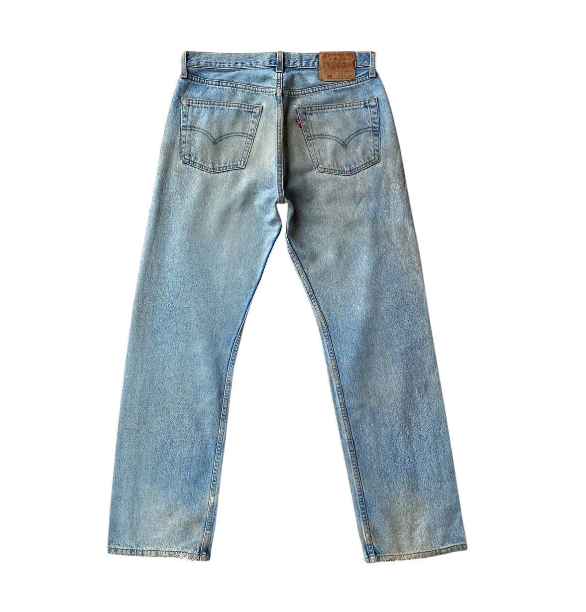 Levi's Vintage Clothing VINTAGE 00S LEVIS 501 DISTRESSED DENIM W32X29"(J09-03) Size US 32 / EU 48 - 3 Thumbnail