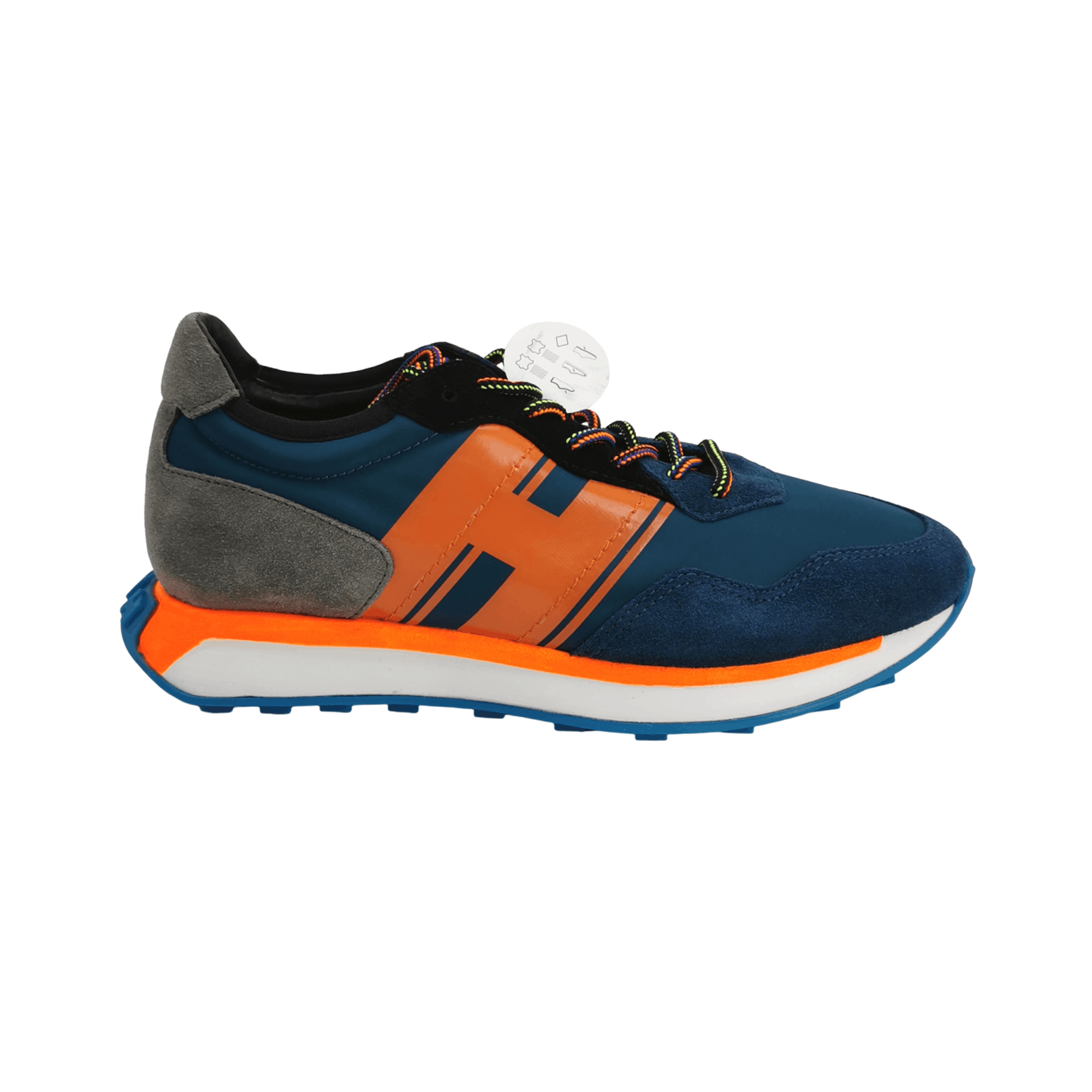 Hogan Hogan Suede Paneled Sneakers Size 40.5 Size US 7 / EU 40 - 1 Thumbnail